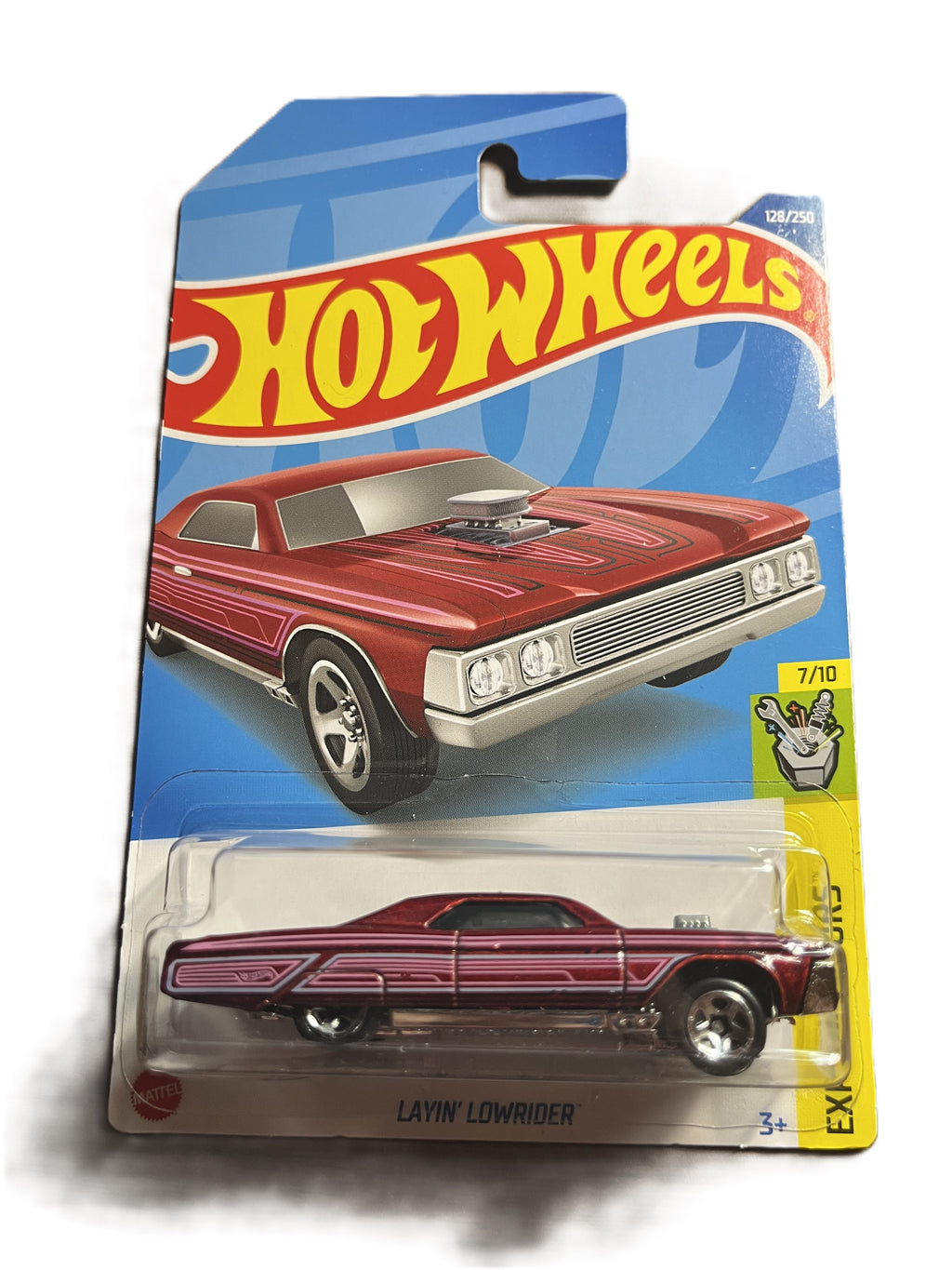 Hot Wheels HCT39 - Layin Lowrider - long Card