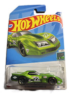 Hot Wheels HCW80 - 76 Greenwood Corvette - long Card
