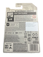 Hot Wheels HCW80 - 76 Greenwood Corvette - long Card