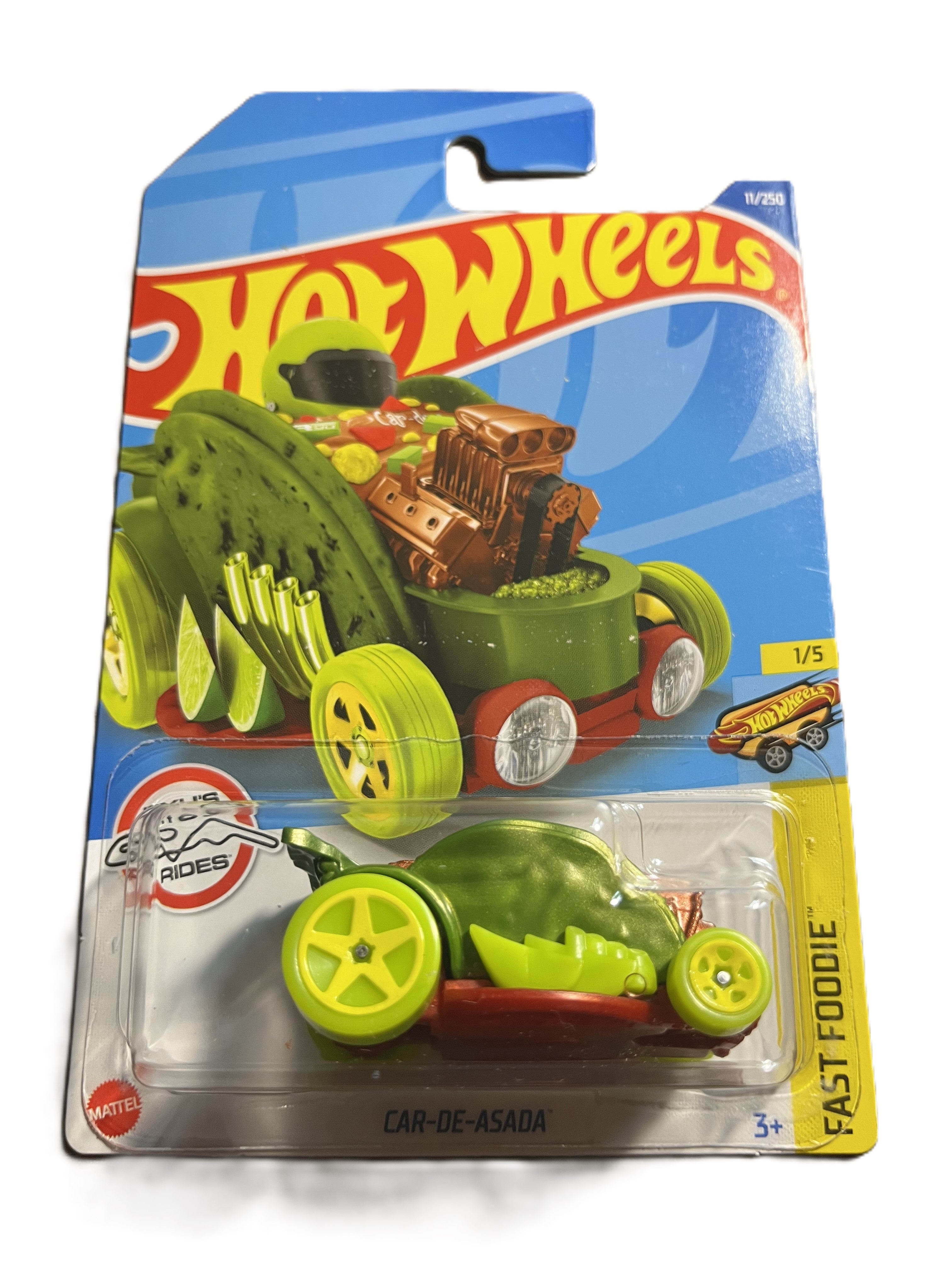 Hot Wheels HCW72 - Car-de-Asada - long Card