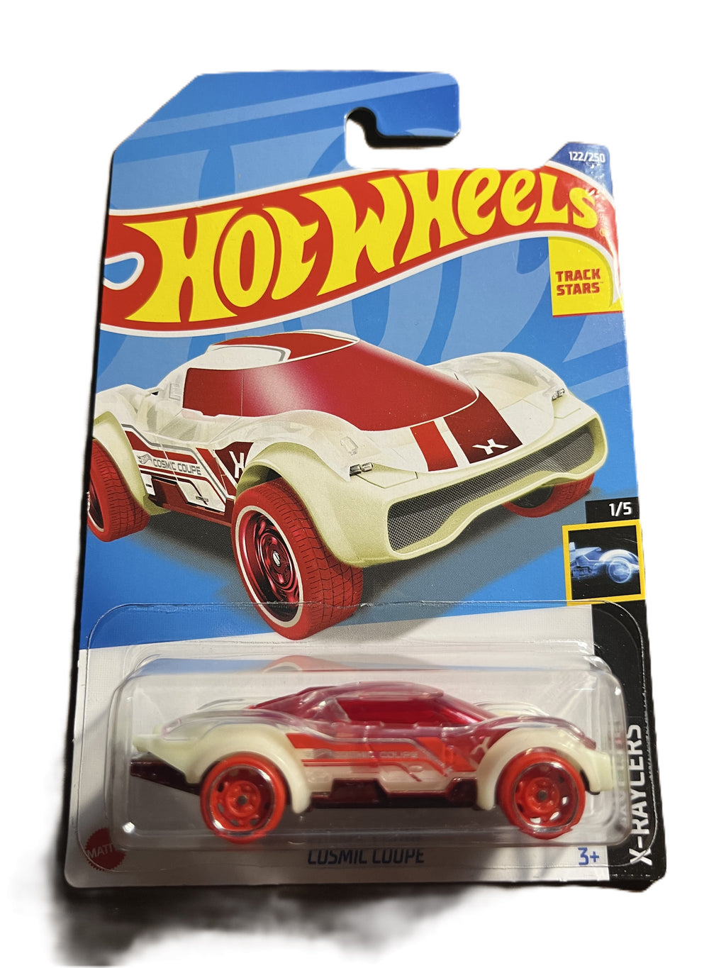Hot Wheels HCT85 - Cosmic Coupe - long Card
