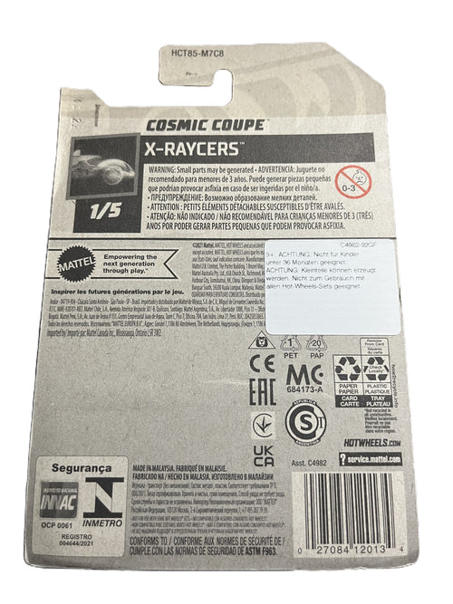Hot Wheels HCT85 - Cosmic Coupe - long Card