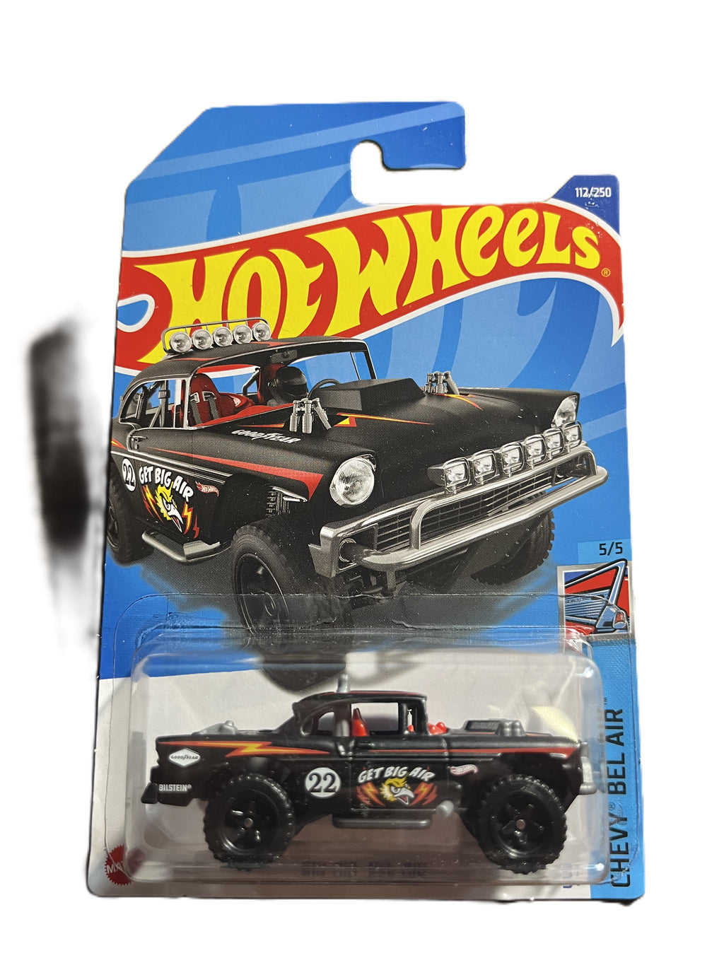 Hot Wheels HCV14 - Big-Air Bel-Air - long Card