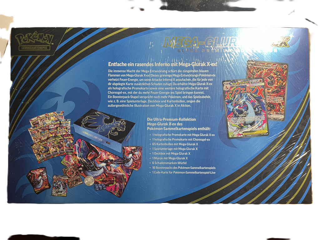 Pokemon - Mega-Glurak X EX - Ultra Premium Kollektion