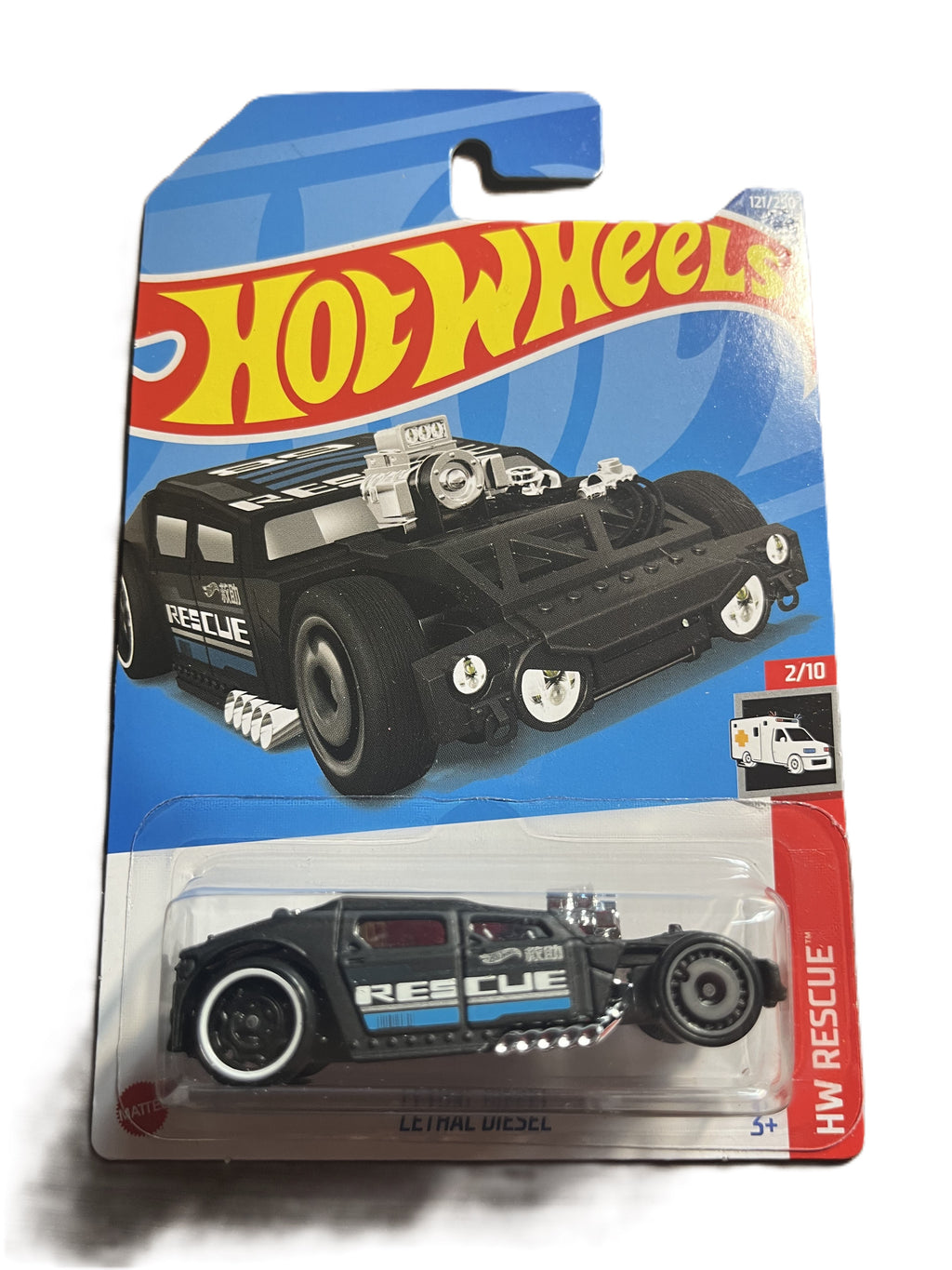 Hot Wheels HCT84 - Lethal Diesel - long Card
