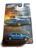 Hot Wheels JCB79 - Porsche Panamera Turbo S E - Hybrid Speed 4/5 - long Card Silver Series