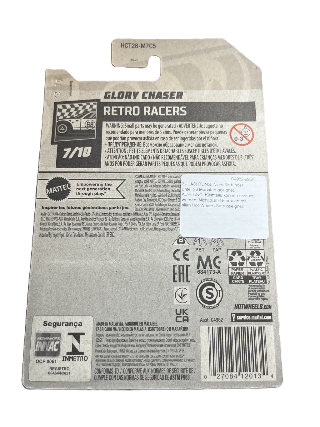 Hot Wheels HCT28 - Glory Chaser - long Card