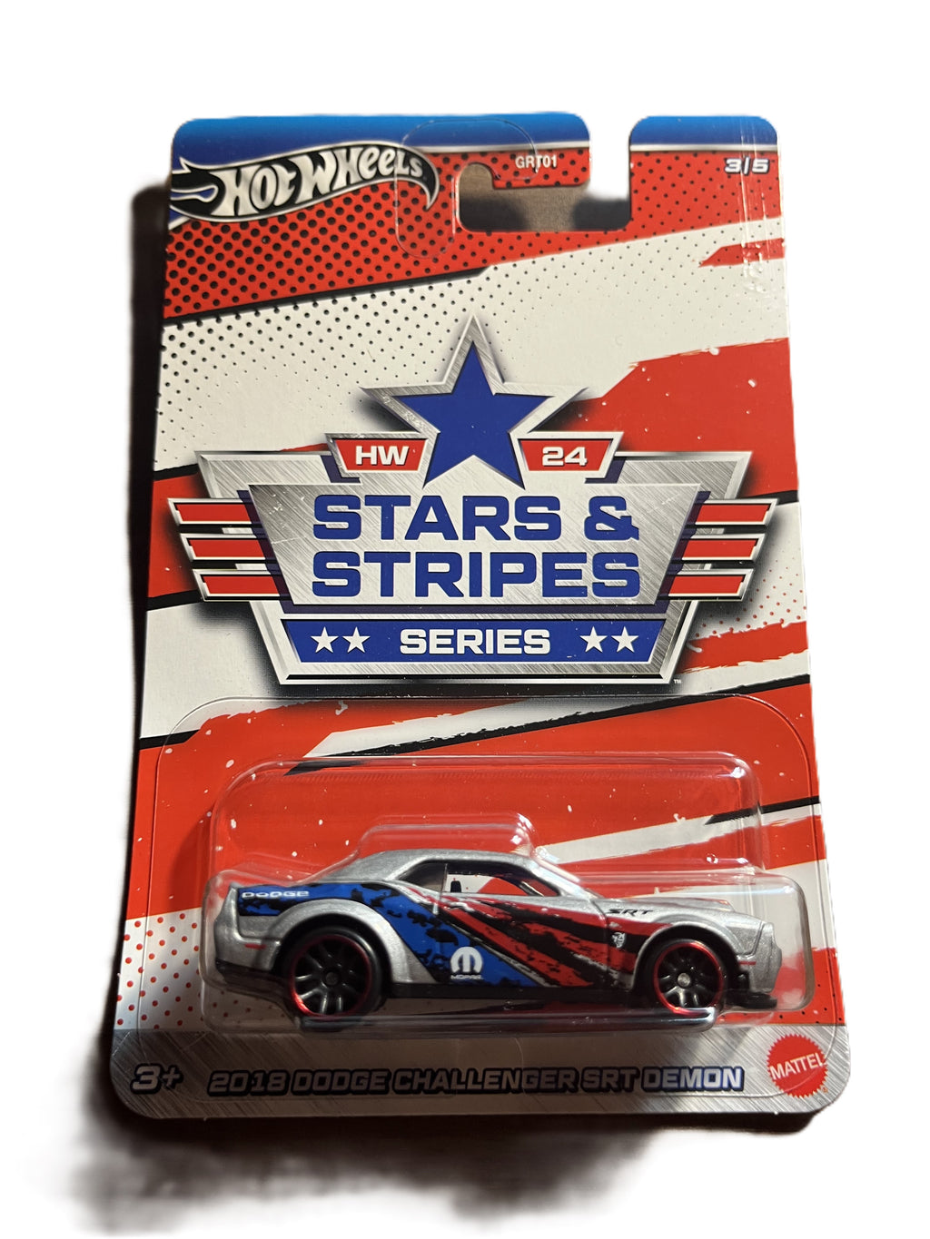 Hot Wheels GRT01 - HW 24 Stars & Stripes 5er Series - komplette 5er Serie