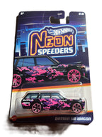 Hot Wheels HRW68 - Datsun 510 Wagon - Neon Speeders 2/8 - long Card