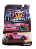 Hot Wheels JCB01 - Mazda RX-7 - Neon Speeders 2/8 - long Card