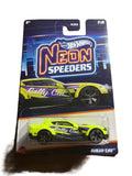 Hot Wheels HLH79 - Rally Cat - Neon Speeders 7/8 - long Card