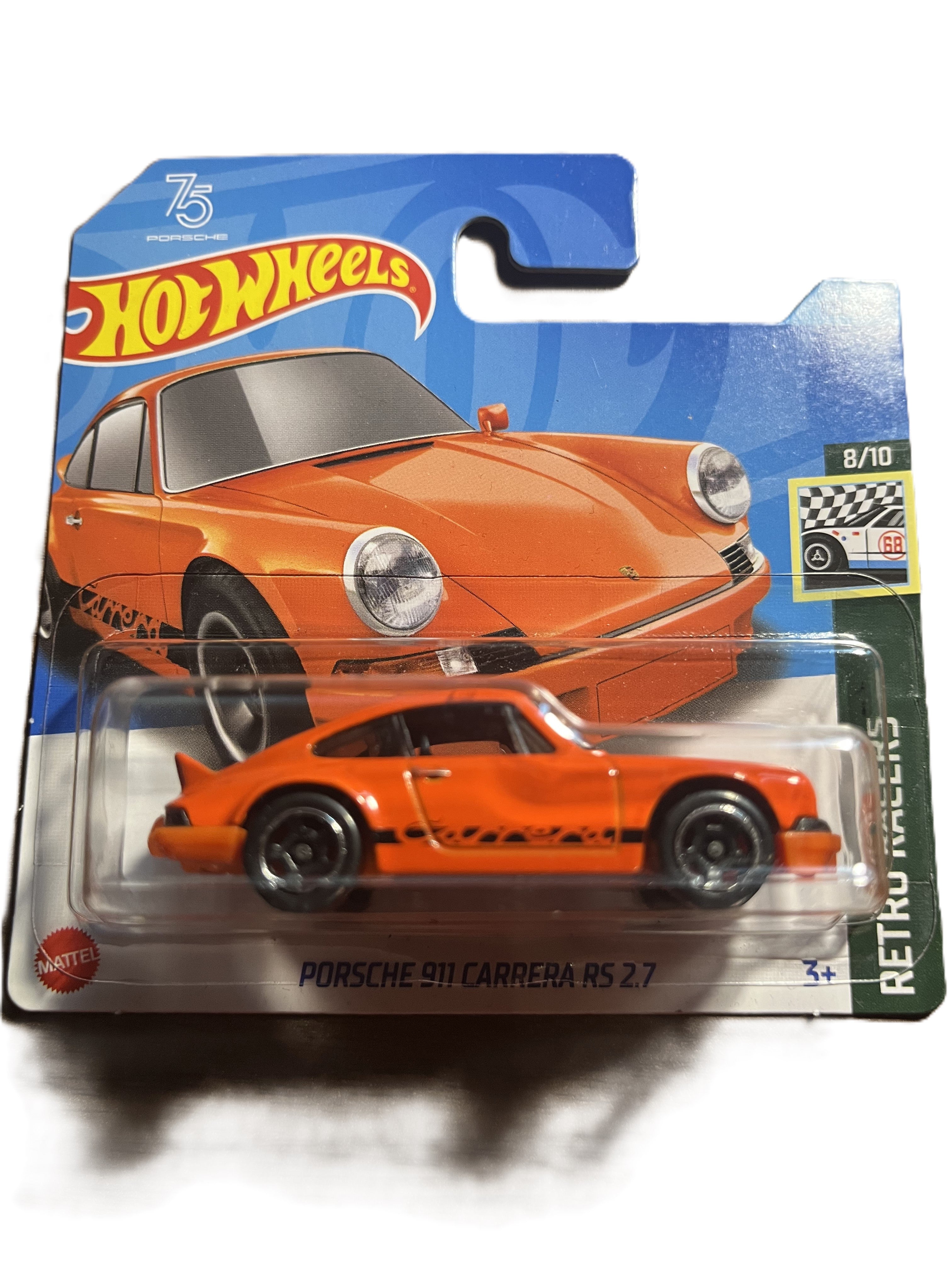 Hot Wheels HKJ82 - Porsche 911 Carrera RS 2.7 - short Card - 2023