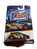 Hot Wheels HLH73 - Ford Focus RS - Neon Speeders 1/8 - long Card