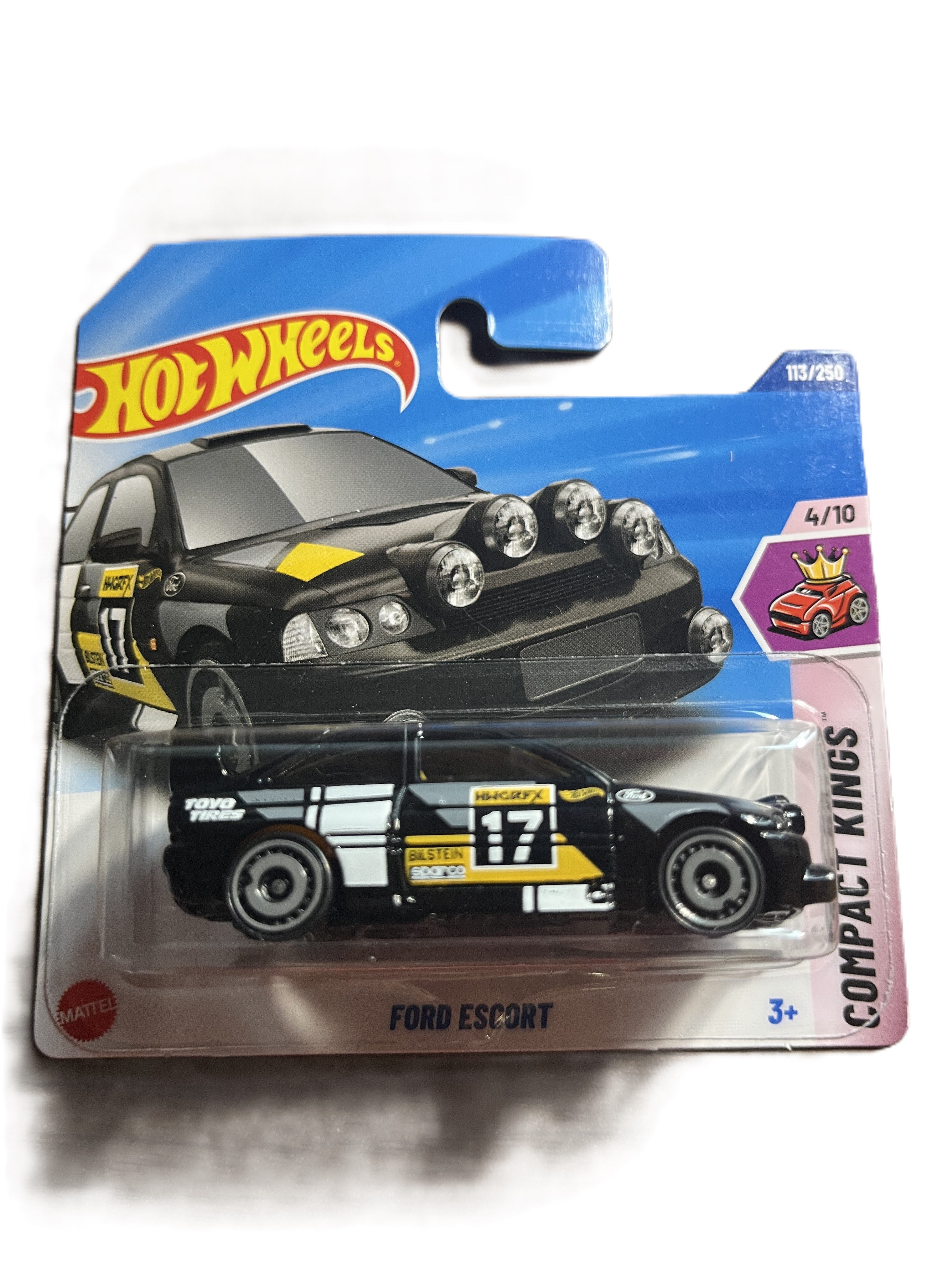 Hot Wheels JBB17 - Ford Escort - short Card - 2025
