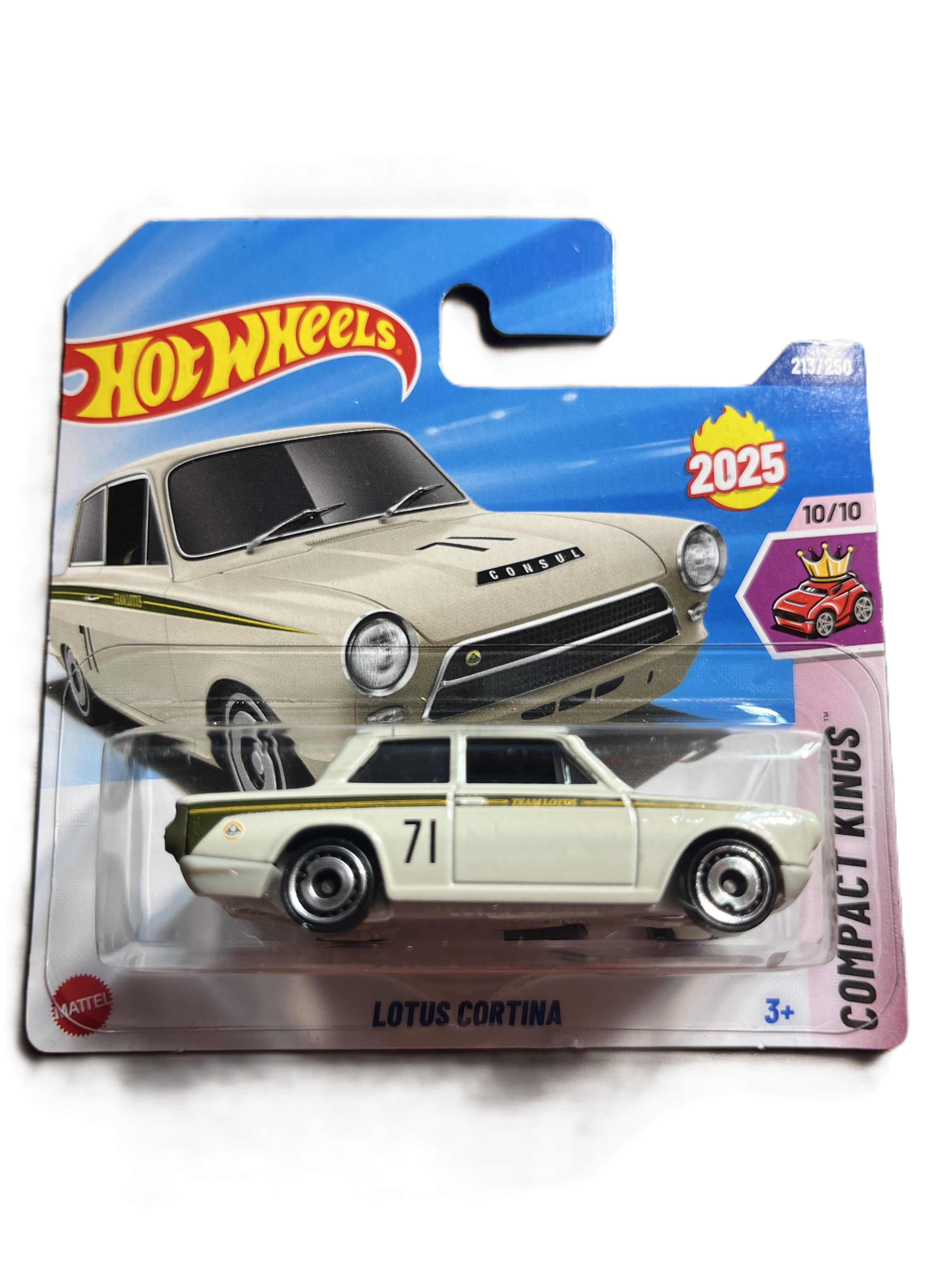 Hot Wheels HYW46 - Lotus Cortina - short Card - 2025