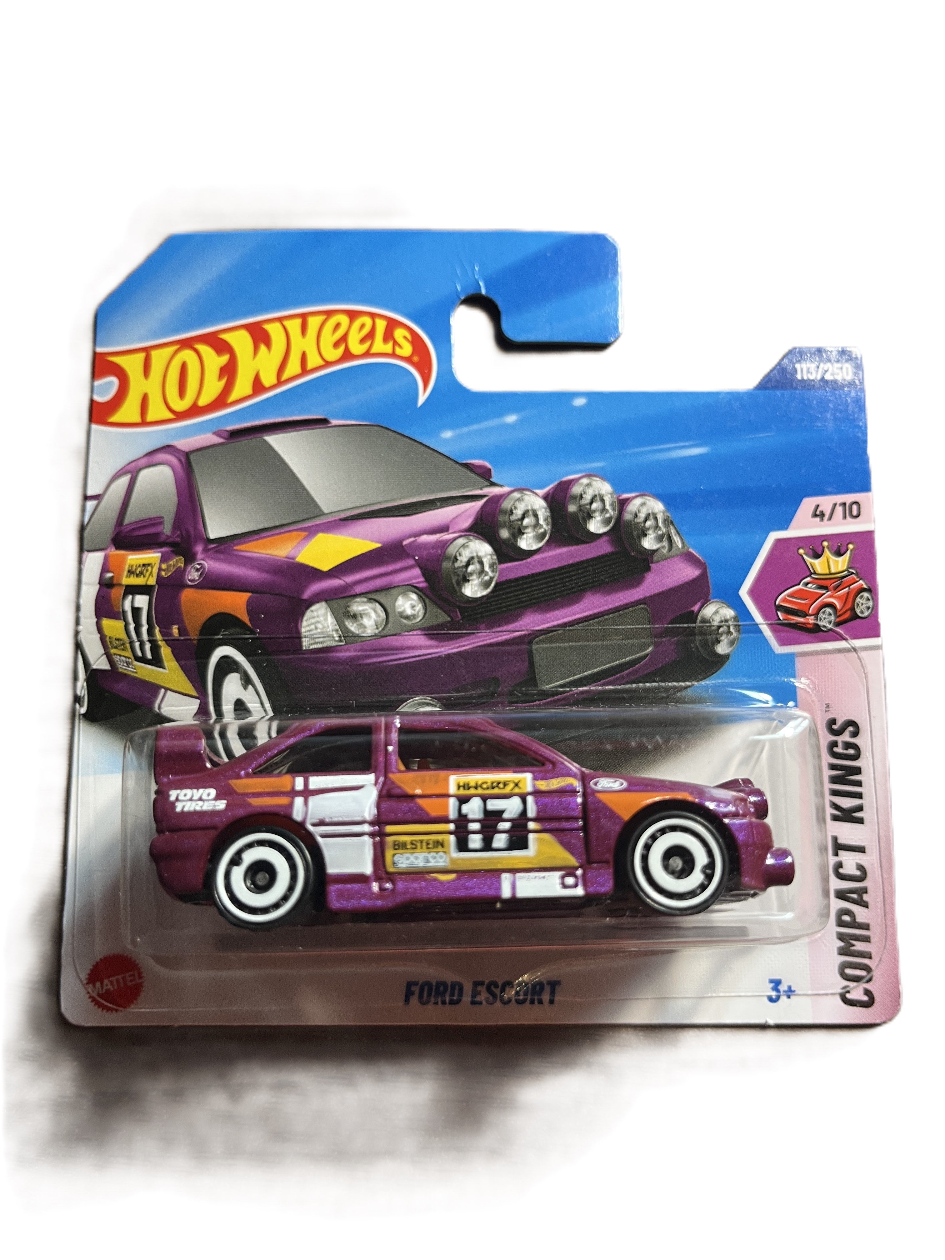 Hot Wheels JBB99 - Ford Escort - short Card - 2025