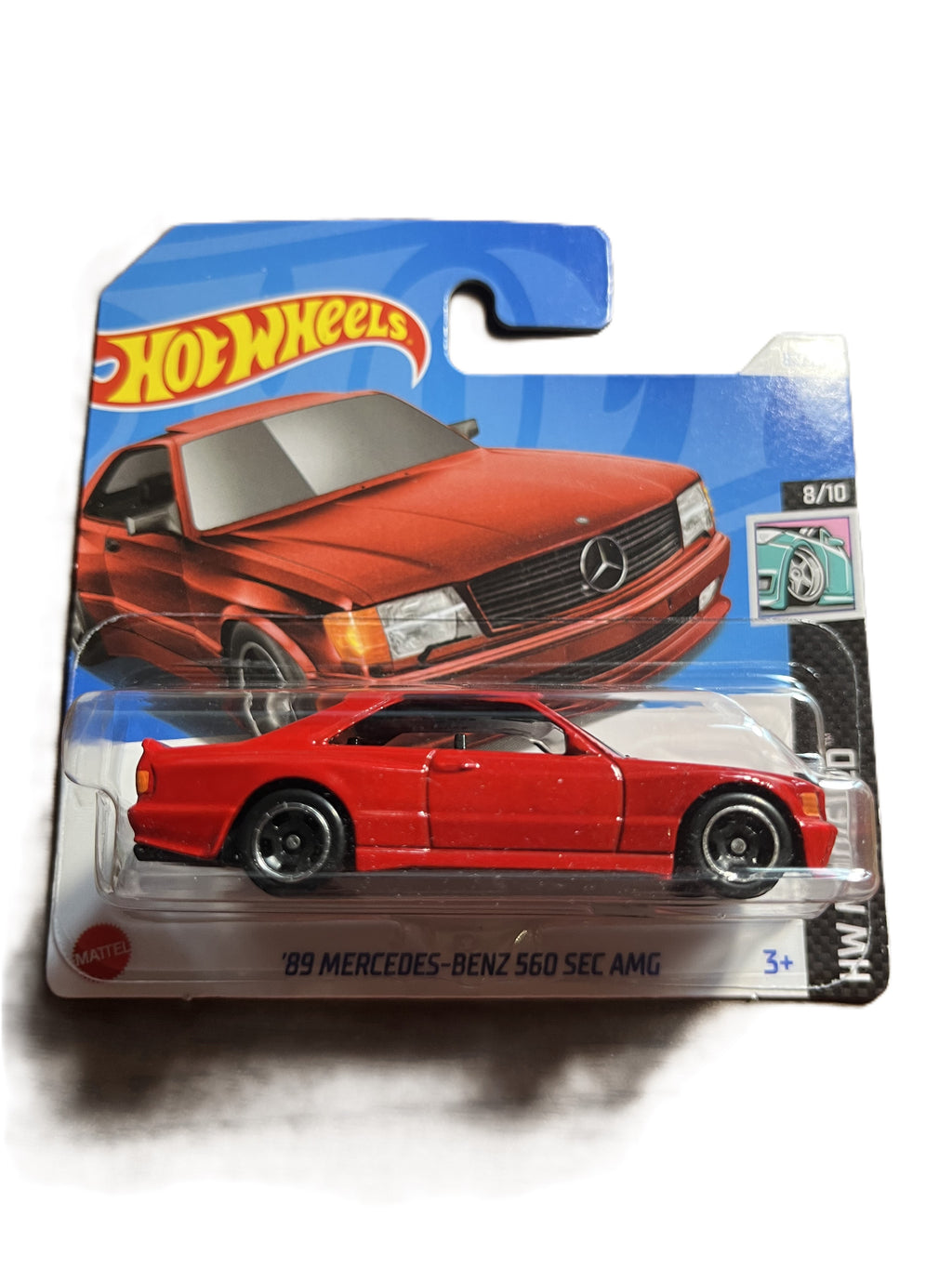 Hot Wheels HTB70 - 89 Mercedes-Benz 560 SEC AMG - short Card - 2024