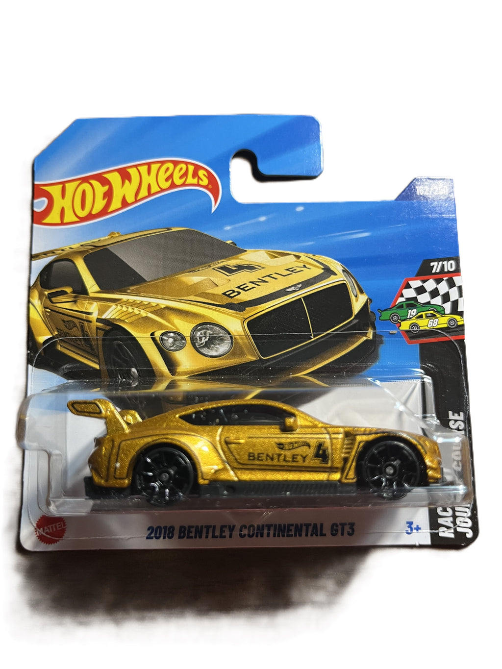 Hot Wheels JBC18 - 2018 Bentley Continental GT3 - short Card - 2025