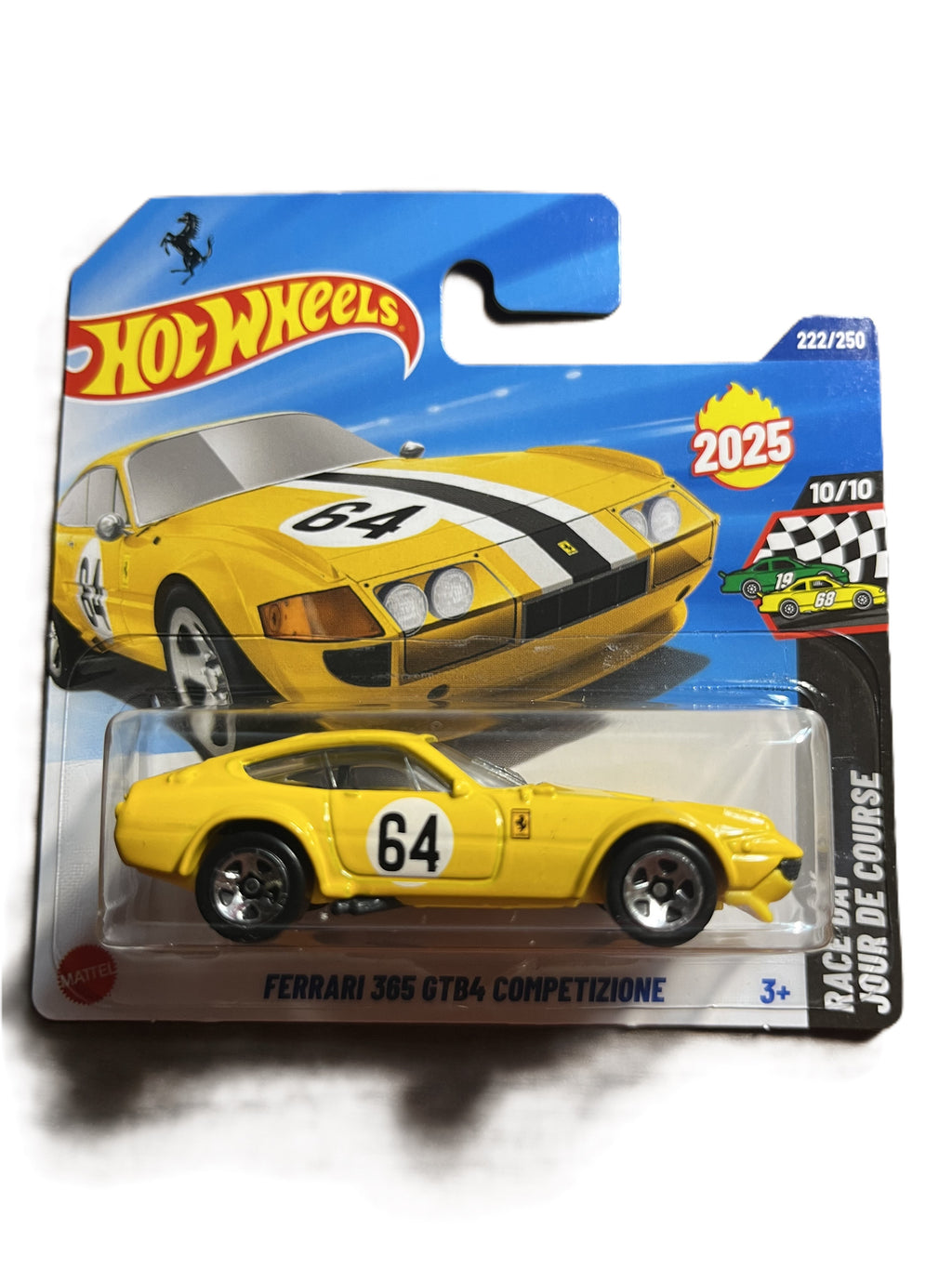 Hot Wheels JBC19 - Ferrari 365 GTB4 Competizione - short Card - 2025