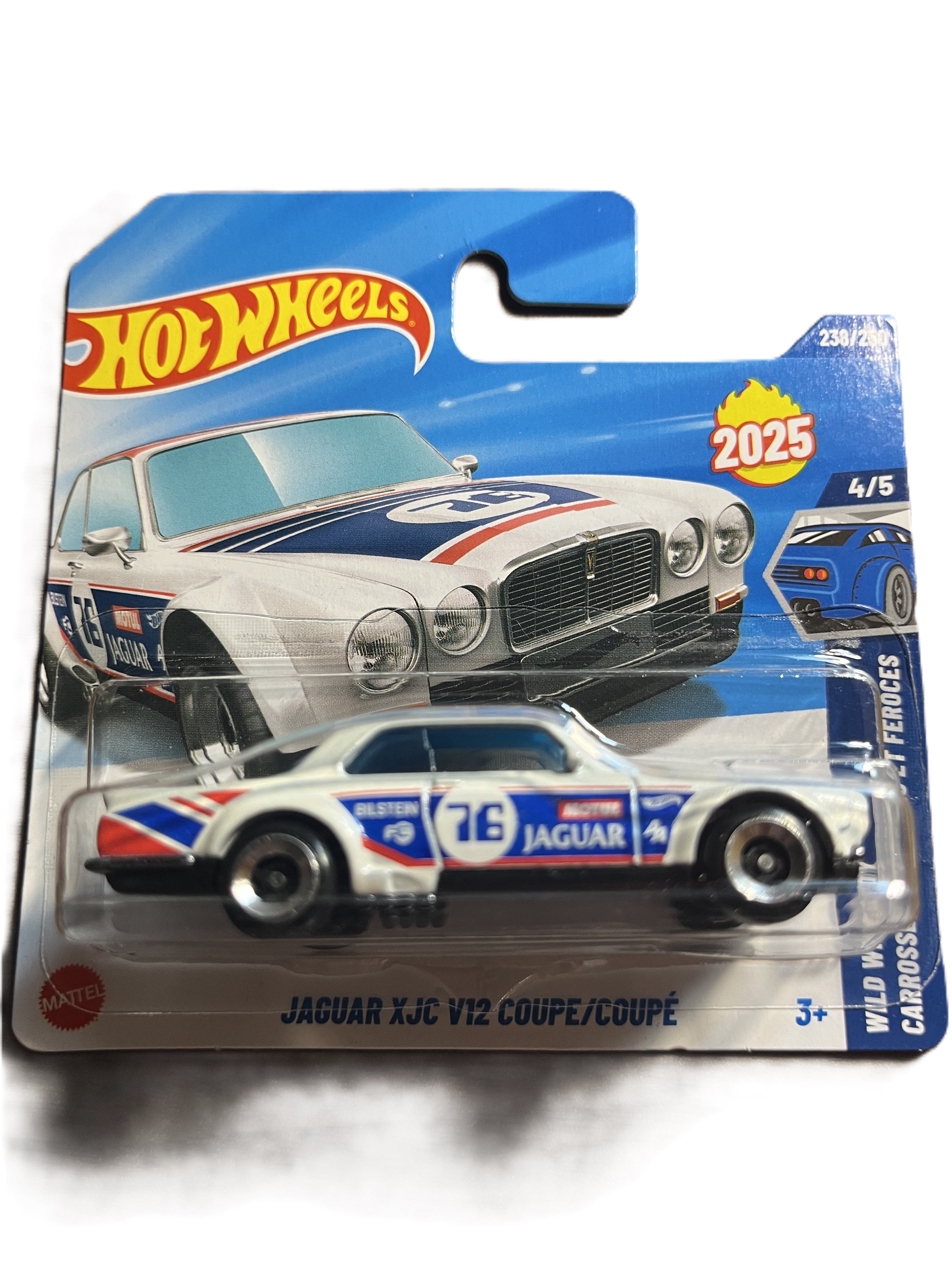 Hot Wheels HYW54 - Jaguar XJC V12 Coupe - short Card - 2025