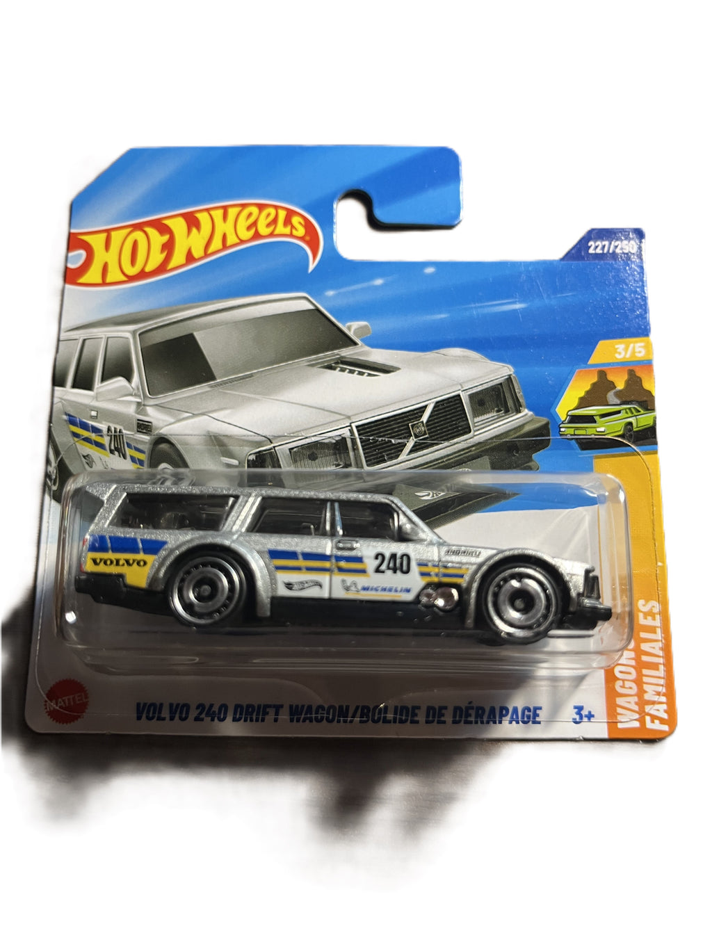 Hot Wheels JBB40 - Volvo 240 Drift Wagon - short Card - 2025