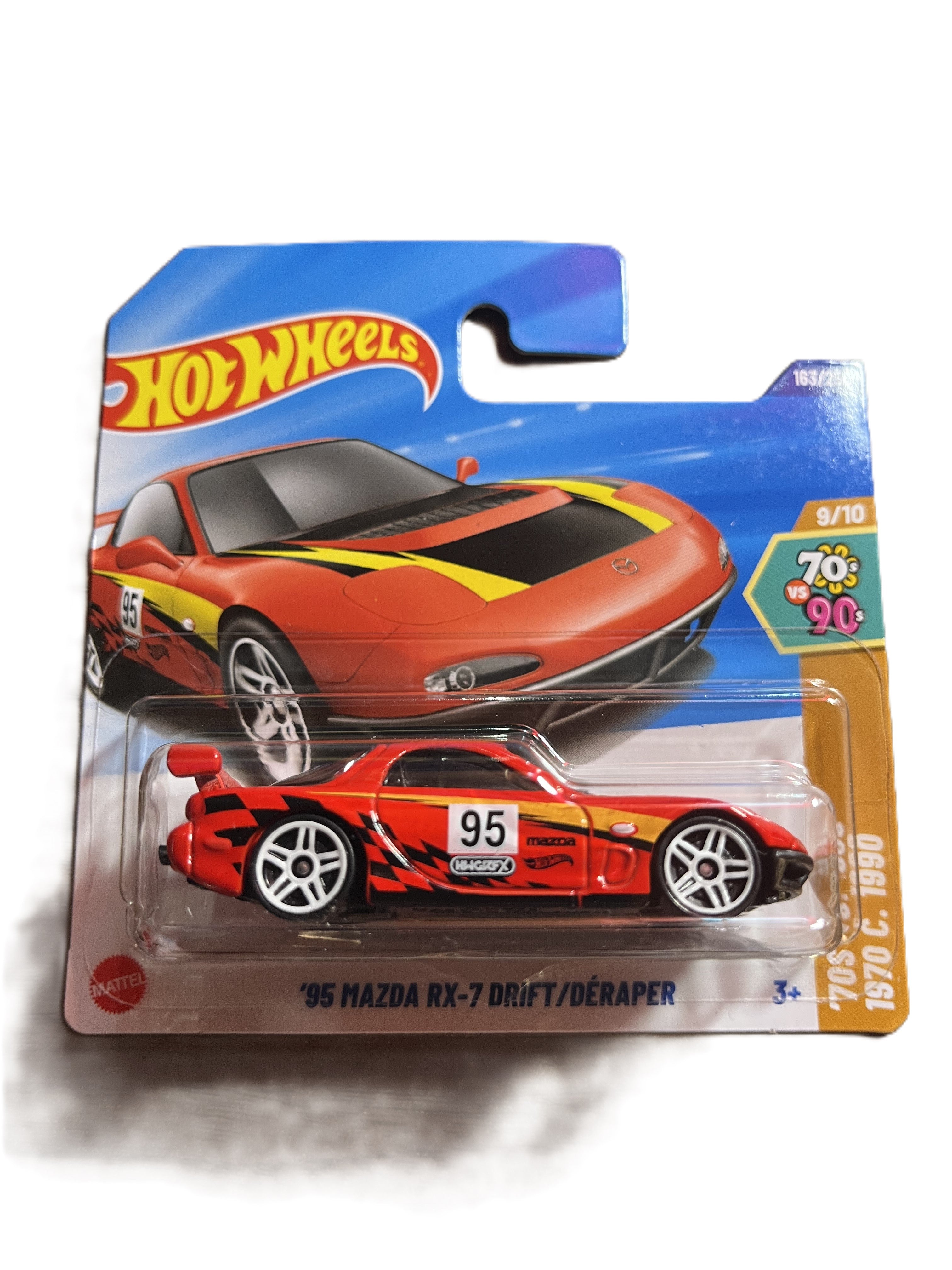 Hot Wheels JBB57 - 95 Mazda RX-7 Drift - short Card - 2025
