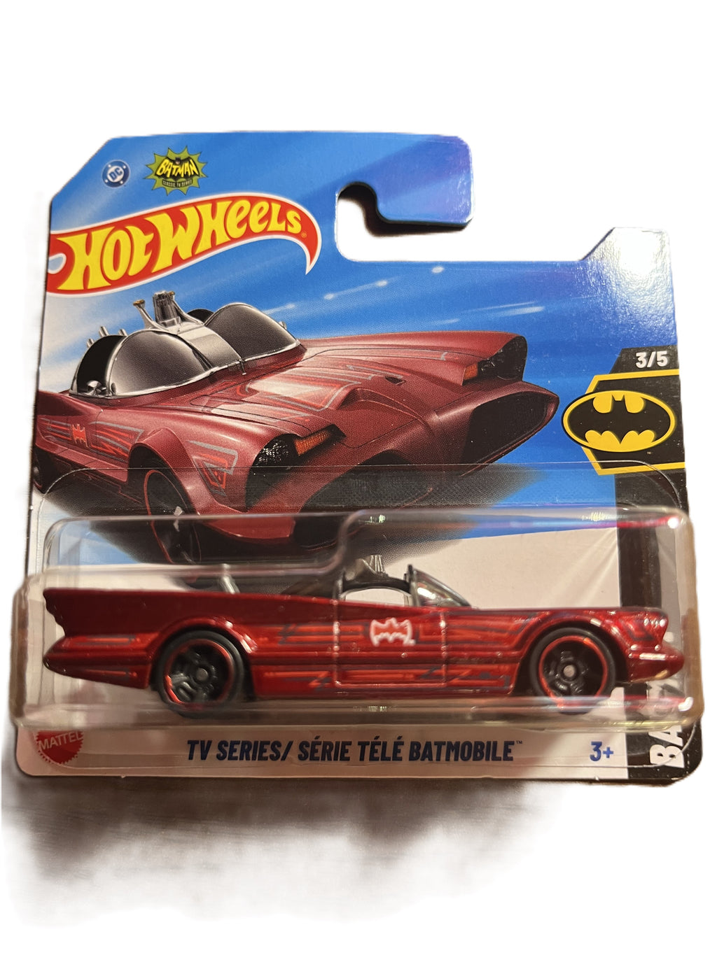 Hot Wheels HYY05 - TV Series Batmobile - short Card - 2025