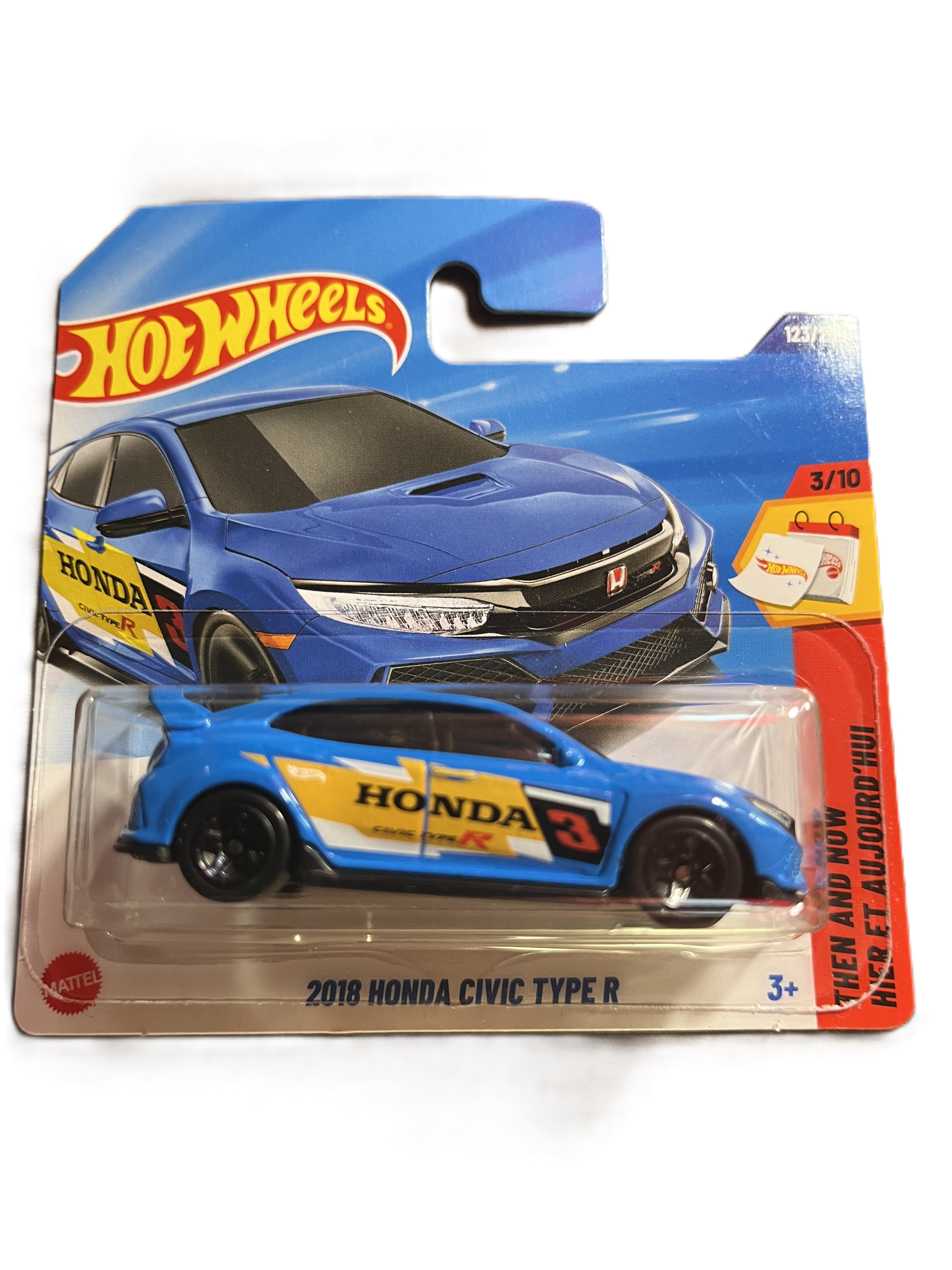 Hot Wheels JBB77 - 2018 Honda Civic Type R - short Card - 2025