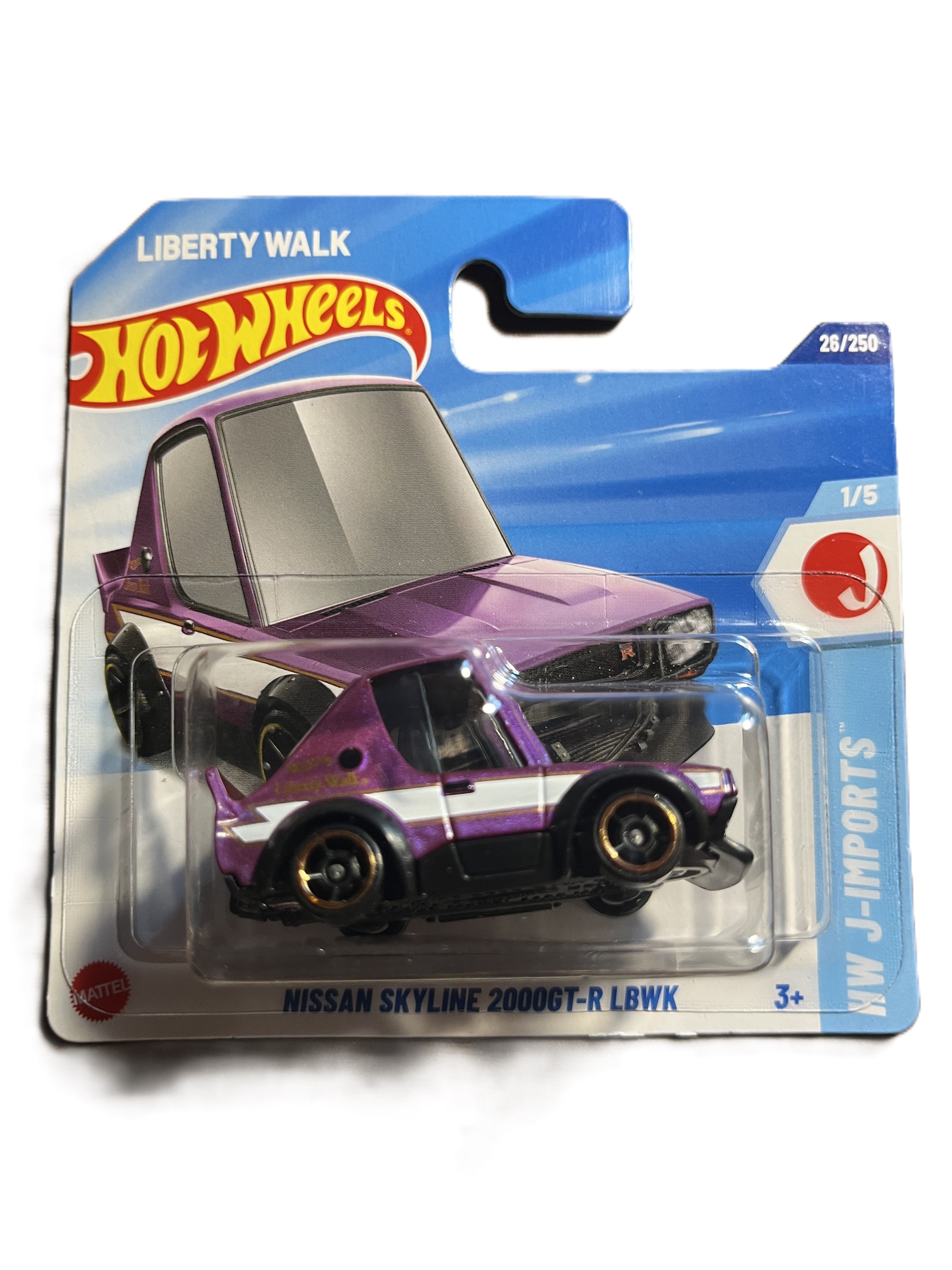 Hot Wheels HYW79 - Nissan Skyline 2000GT-R LBWK - short Card - Tooned - 2025