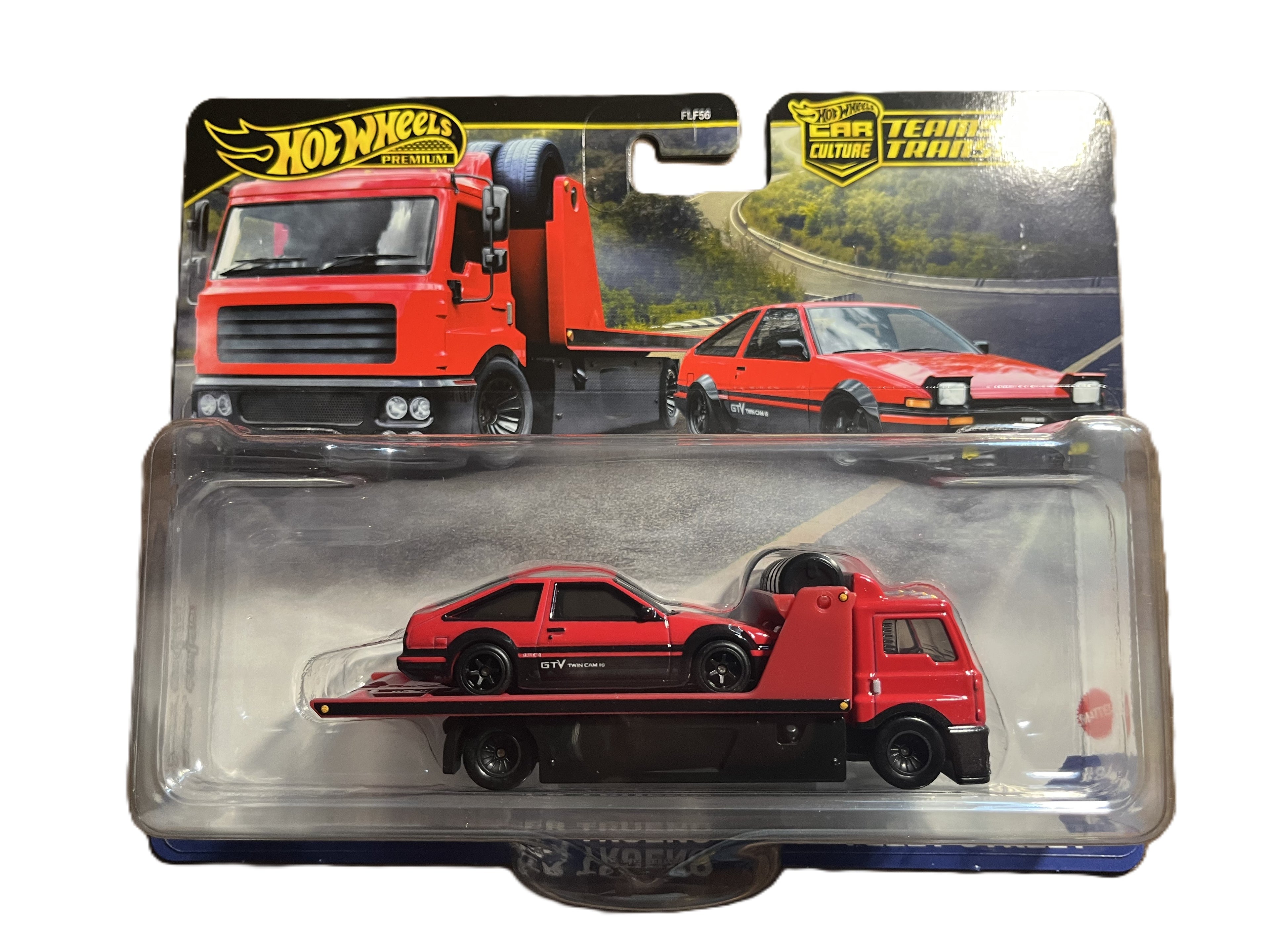 Hot Wheels JBM40 - Toyota AE86 Sprinter - Fleet Street - Team Transporter 84 - Premium