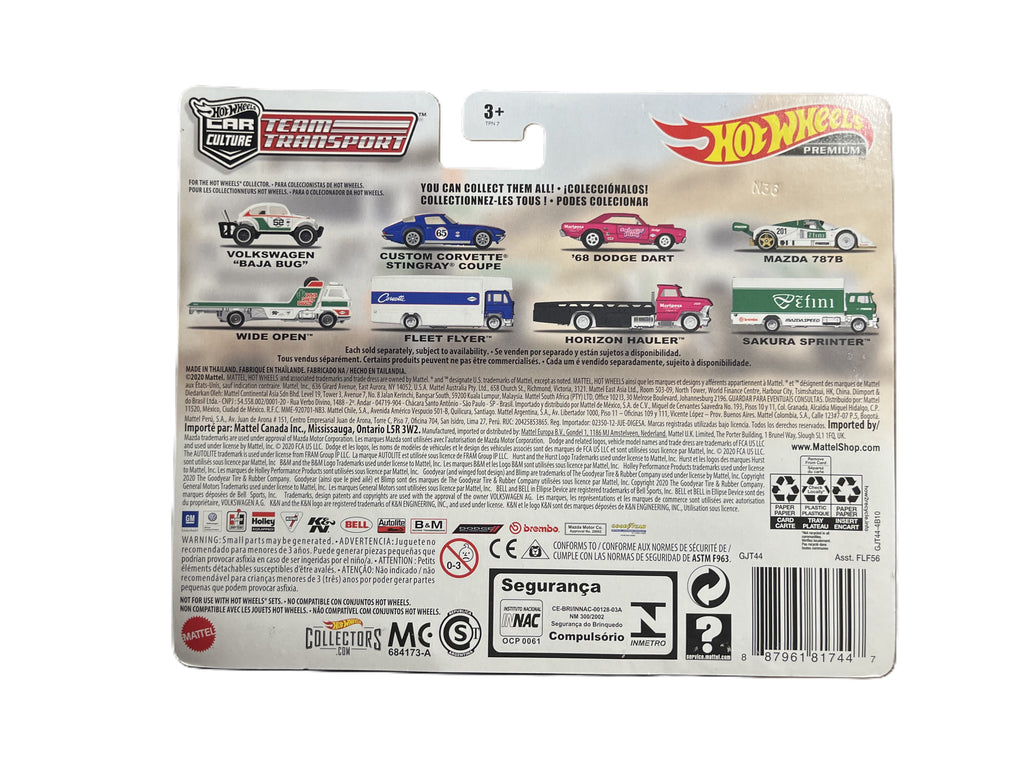 Hot Wheels GJT44 - Volkswagen Baja Bug - Wide Open - Team Transporter 23 - Premium