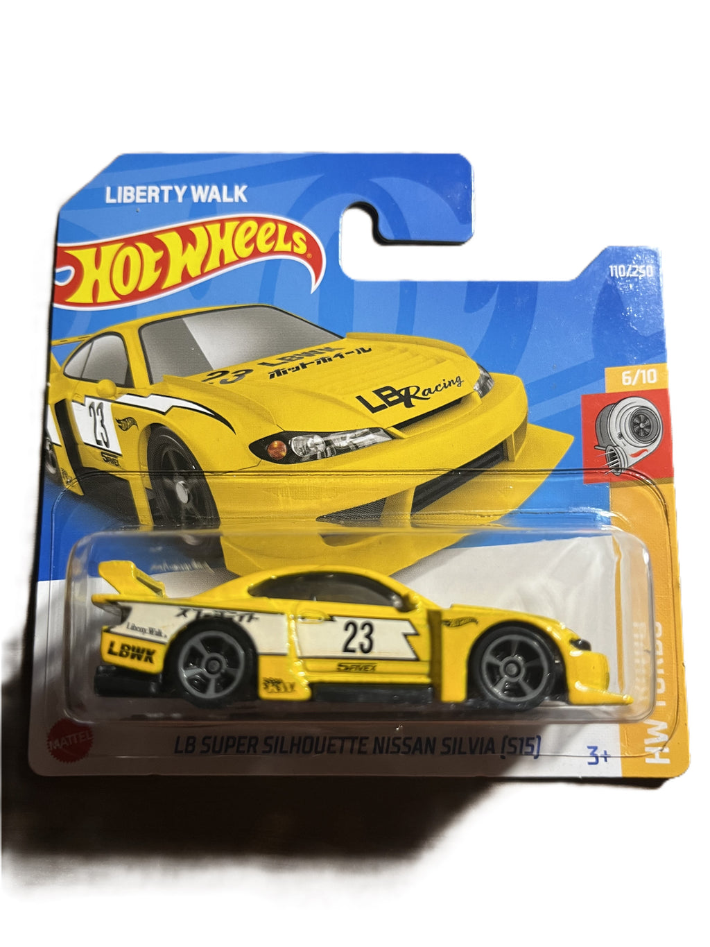 Hot Wheels HCX15 - LB Super Silhouette Nissan Silvia (S15) - short Card - 2022