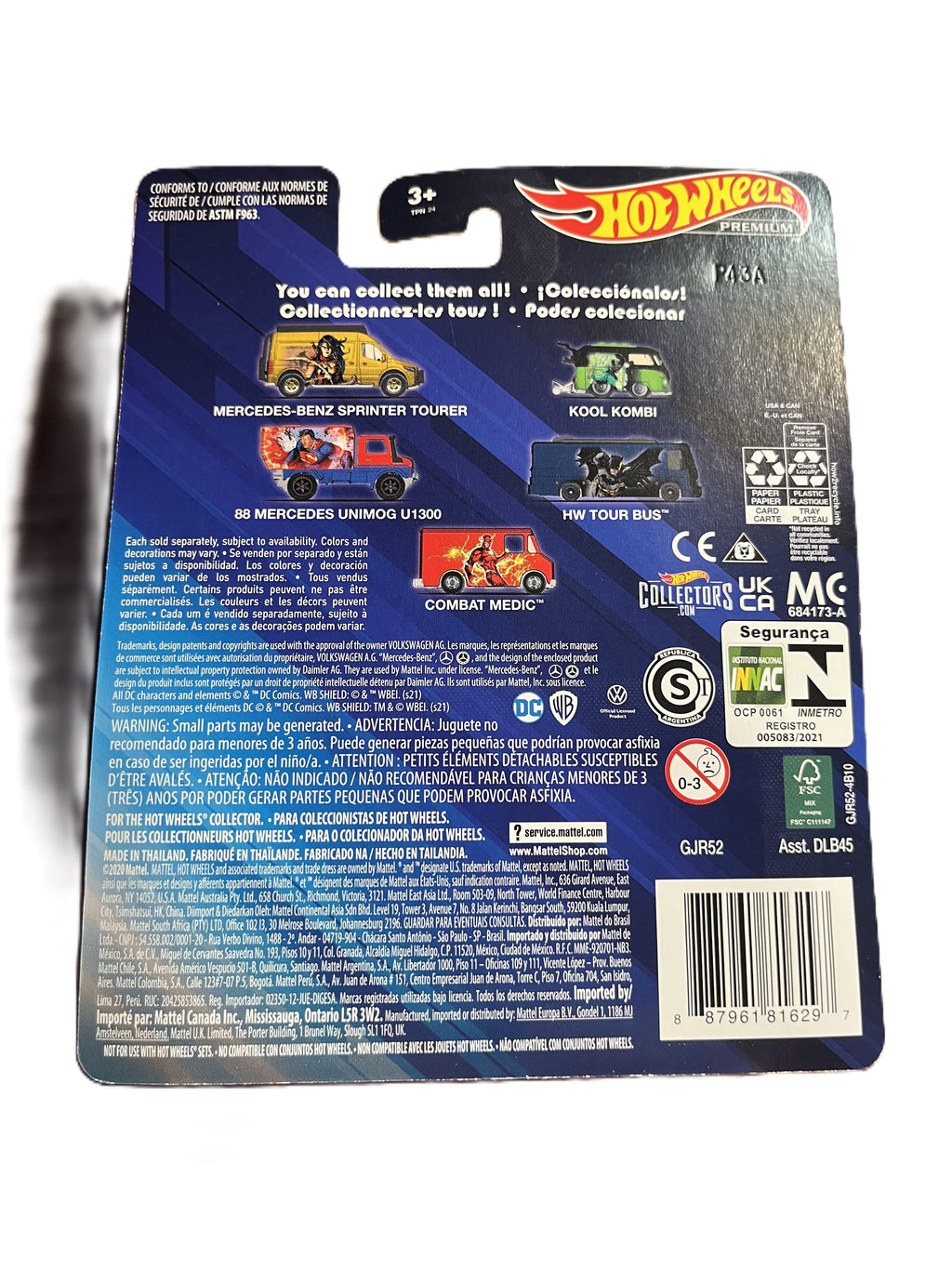 Hot Wheels GJR52 - HW Tour Bus - DC 4/5 - Premium