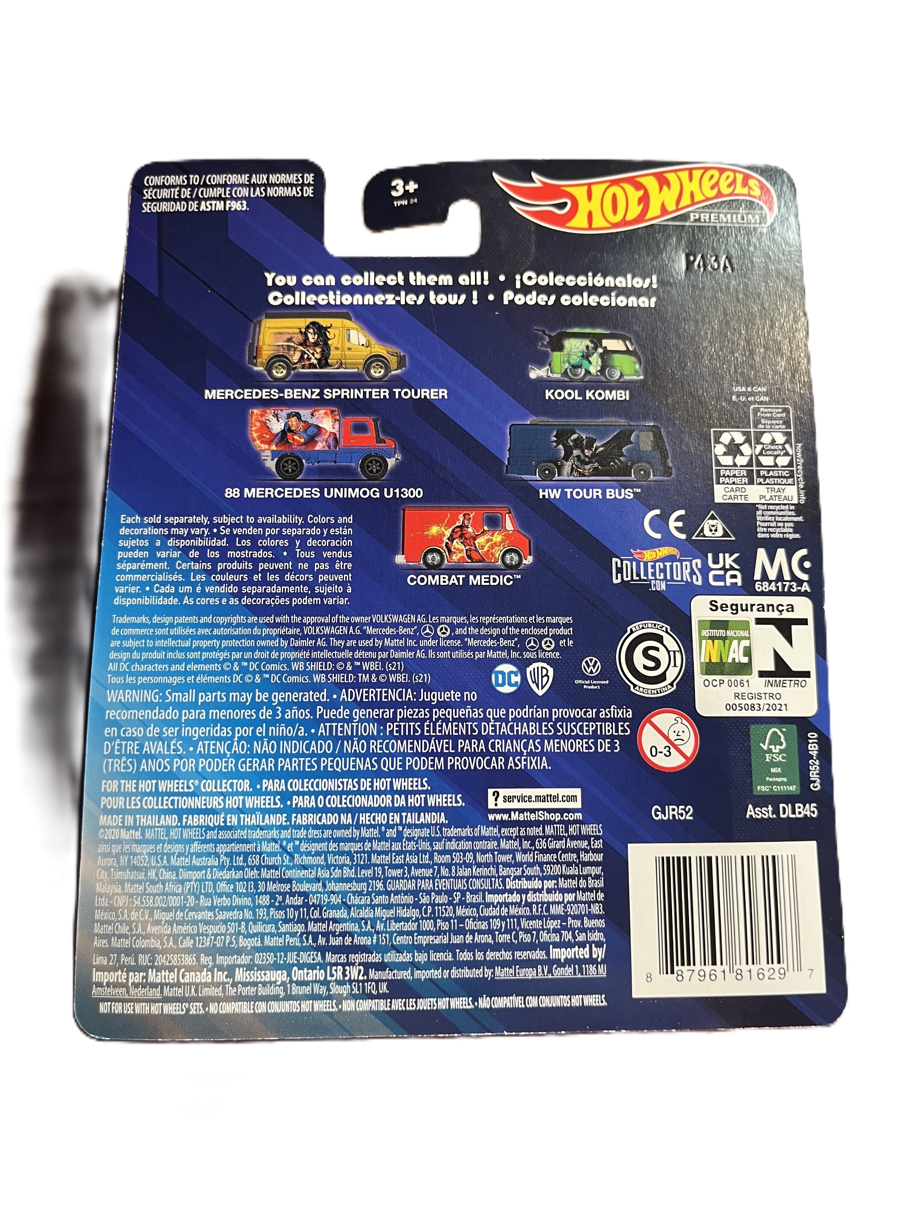 Hot Wheels GJR52 - HW Tour Bus - DC 4/5 - Premium