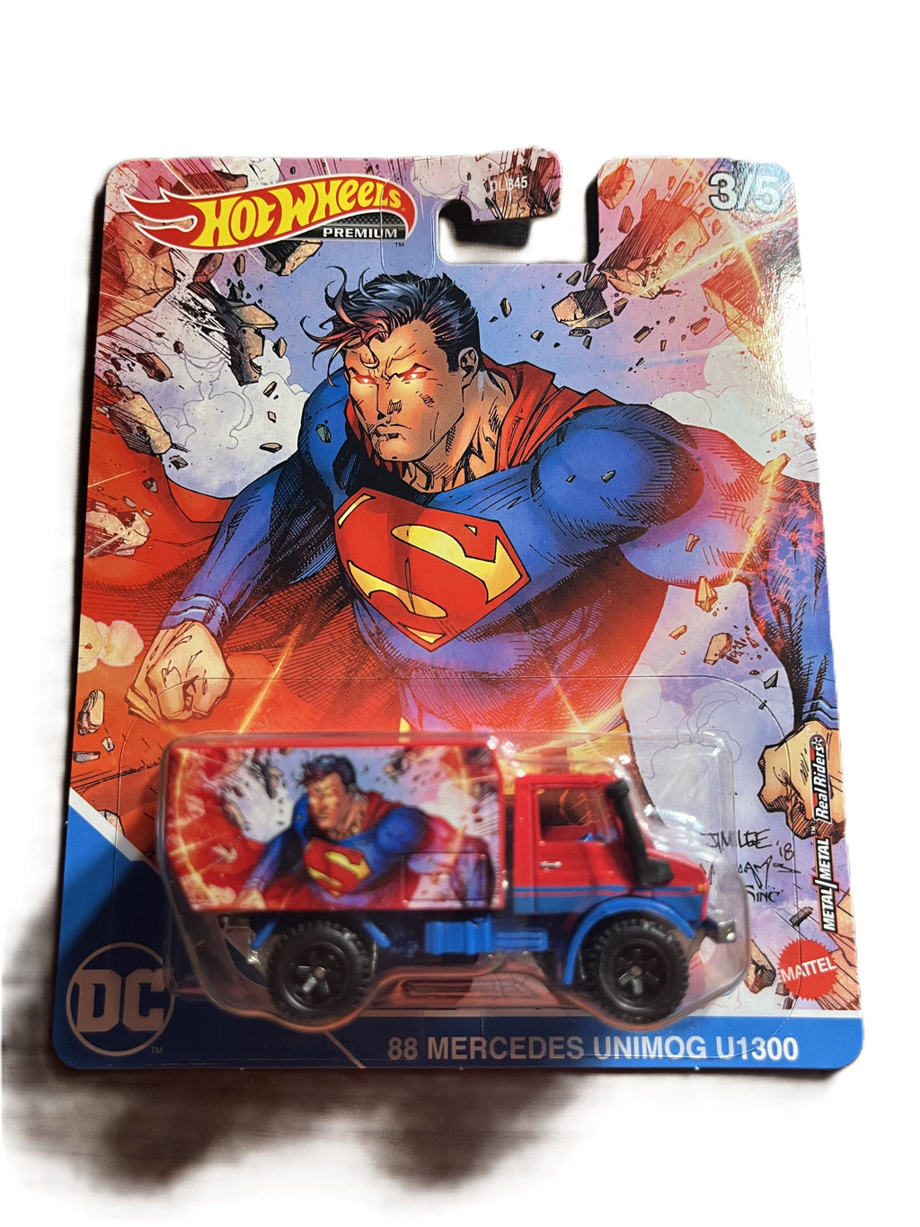 Hot Wheels GJR24 - 88 Mercedes Unimog U1300 - DC 3/5 - Premium