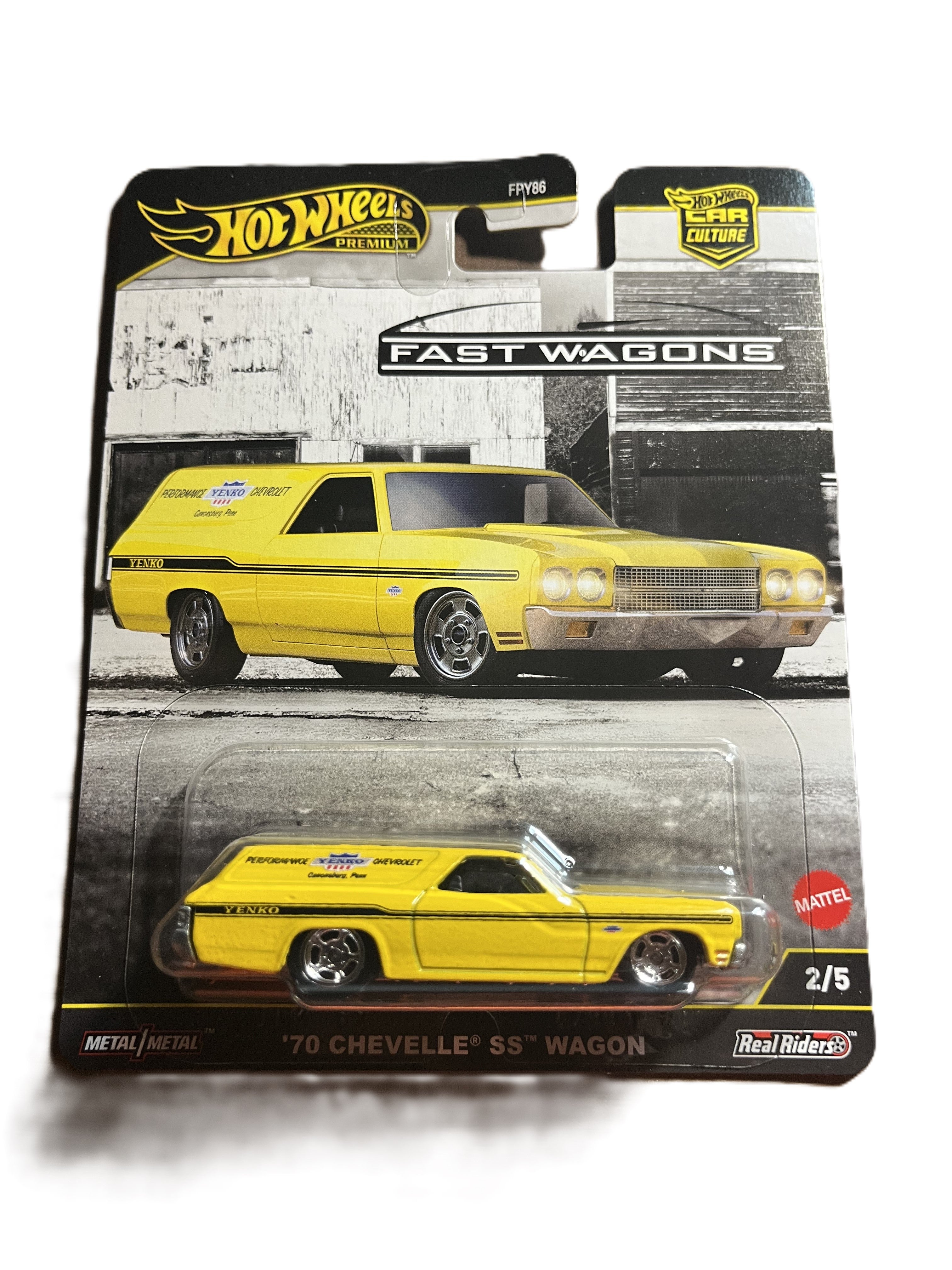 Hot Wheels JBK67 - 70 Chevelle SS Wagon - Fast Wagons 2/5 - Premium