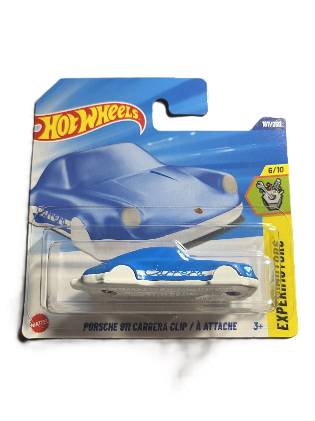 Hot Wheels JBC11 - Porsche 911 Carrera Clip - short Card - 2025