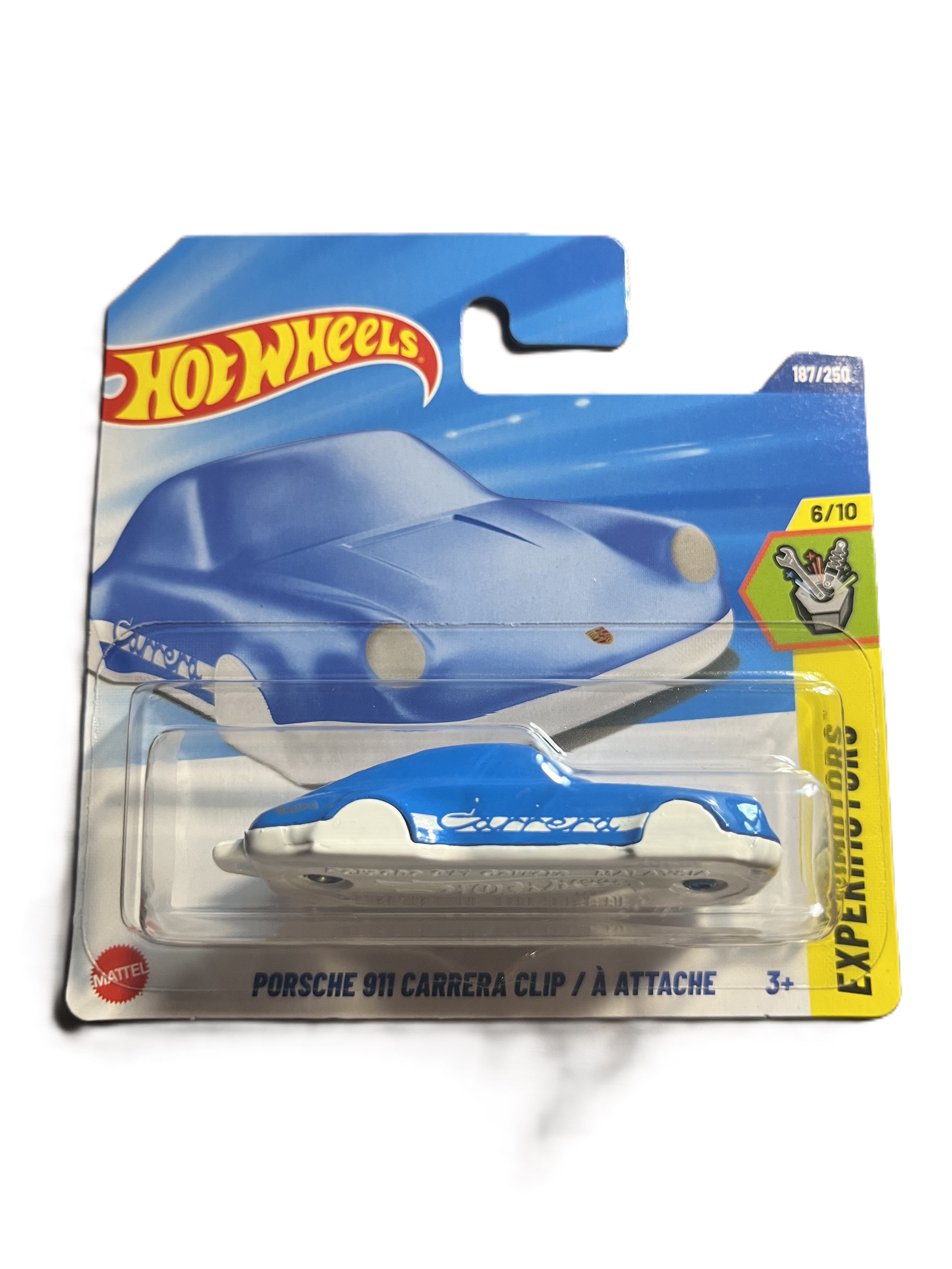 Hot Wheels JBC11 - Porsche 911 Carrera Clip - short Card - 2025