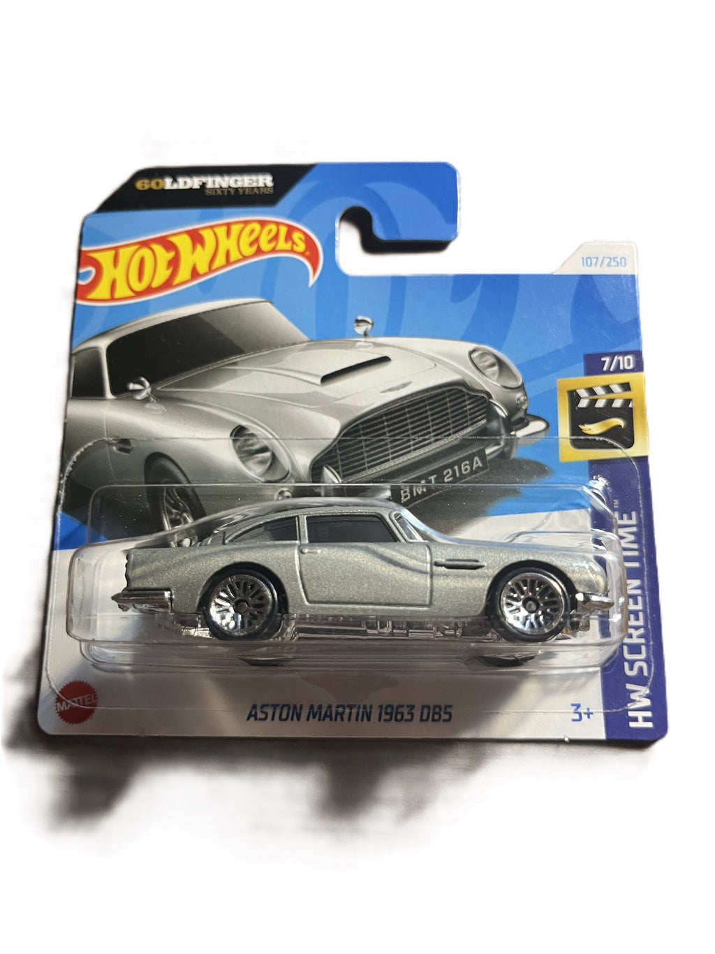Hot Wheels HTB36 - Aston Martin 1963 DB5 - short Card - 2024