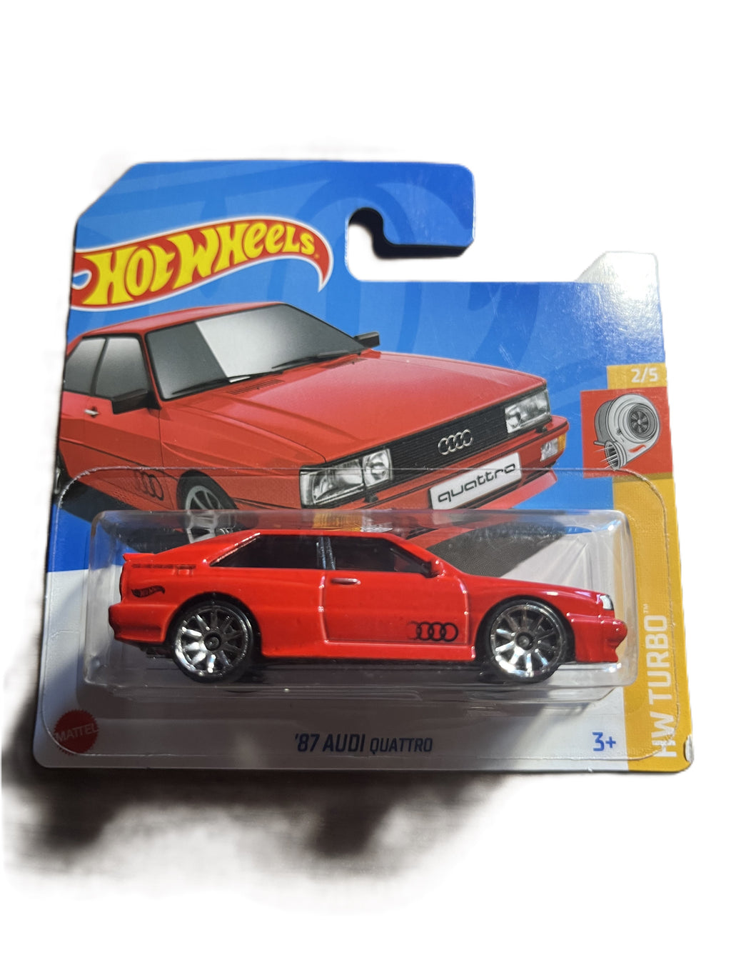 Hot Wheels HRY55 - 87 Audi Quattro - short Card - 2024