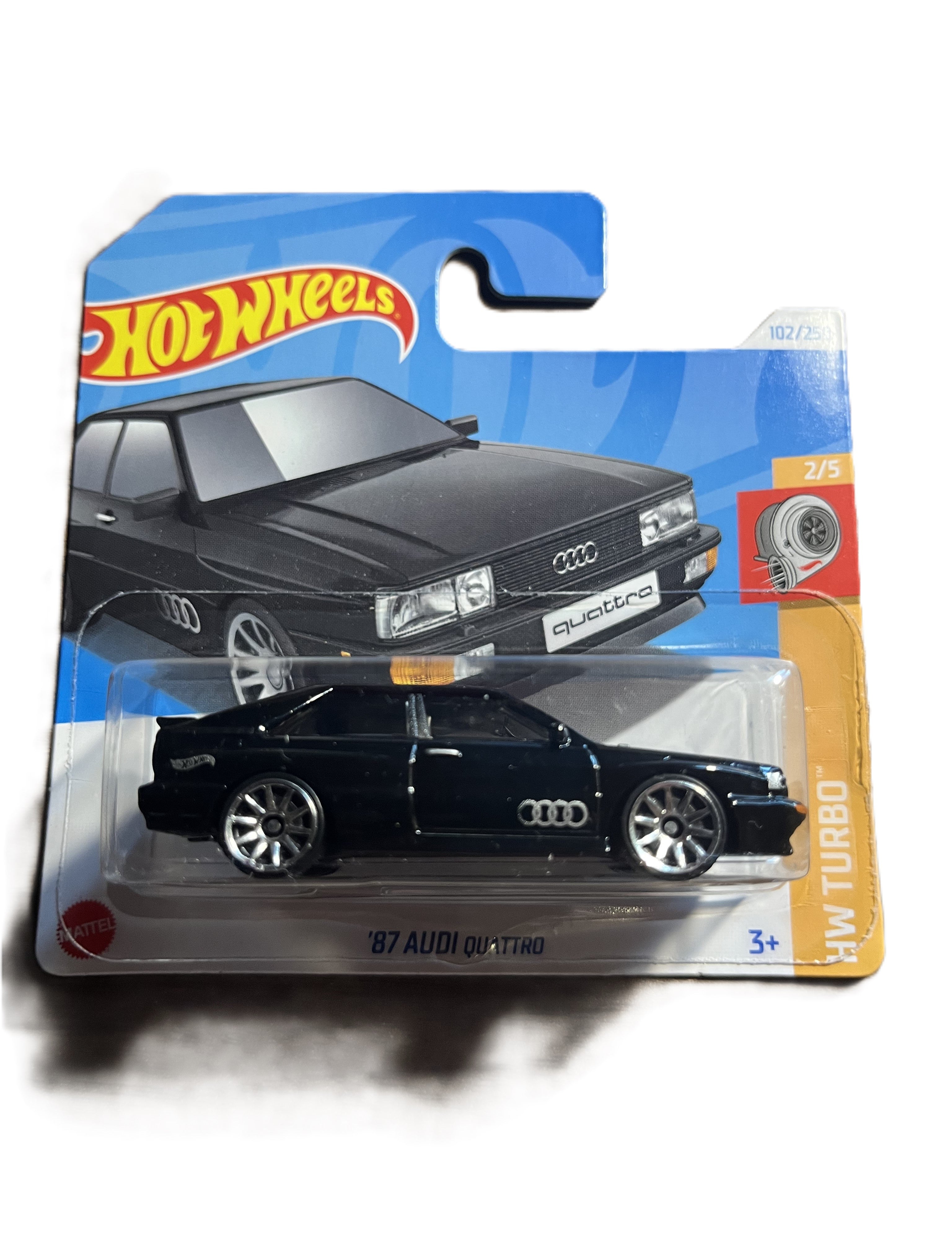 Hot Wheels HTD24 - 87 Audi Quattro - short Card - 2024