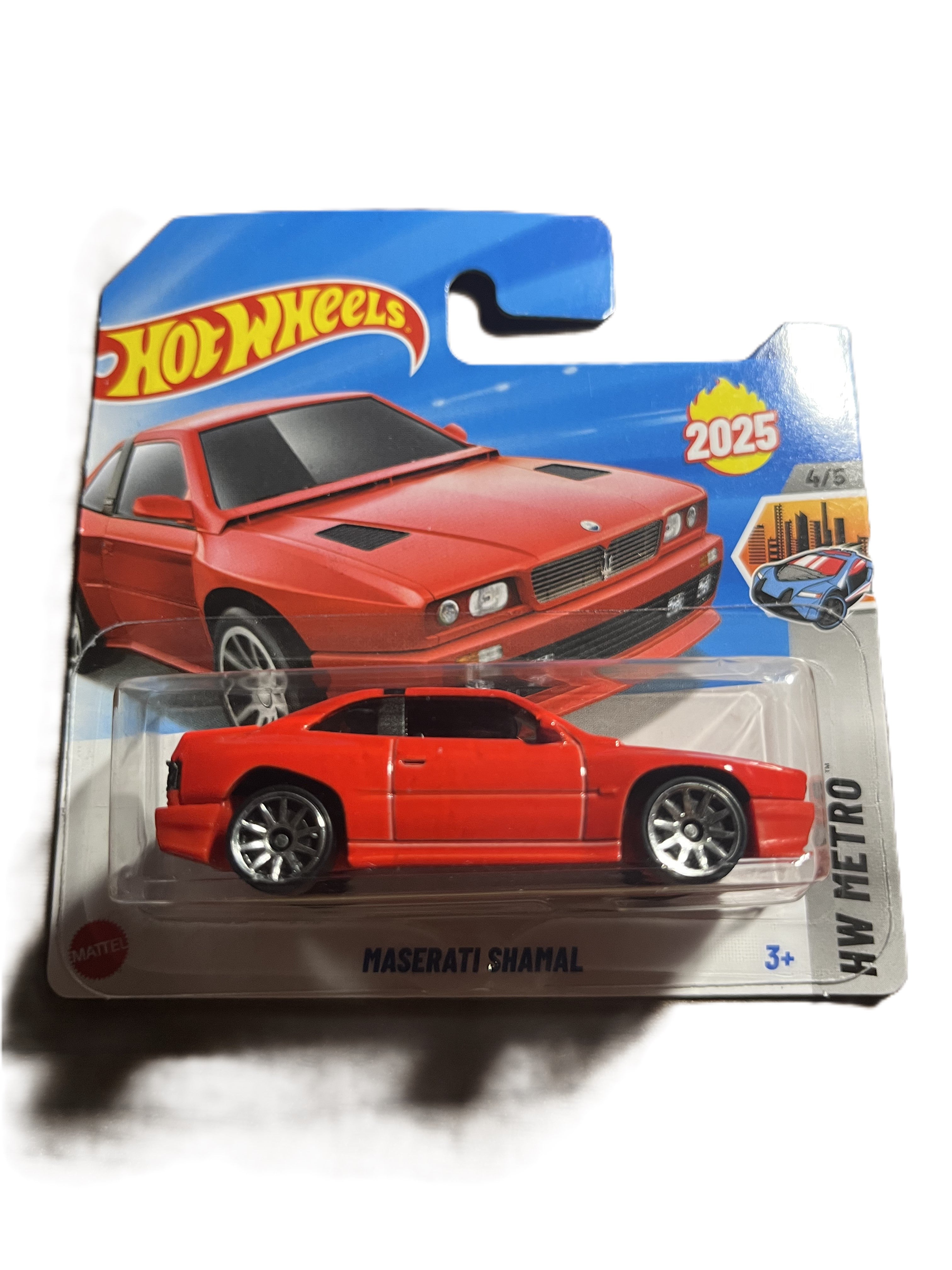 Hot Wheels HYW21 - Maserati Shamal - short Card - 2025