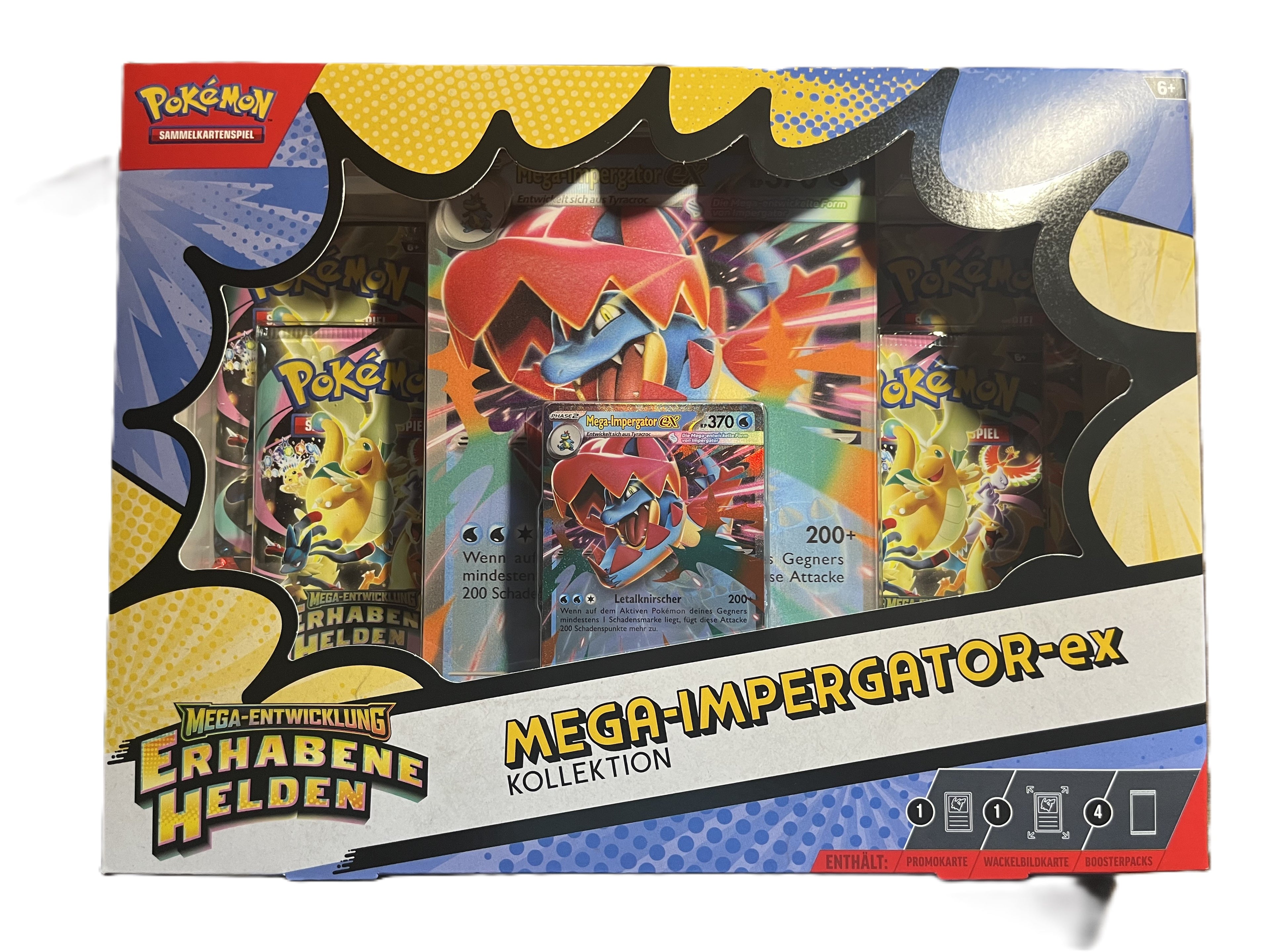 Pokemon - Erhabene Helden Mega-Impergator-ex Kollektion - Deutsch