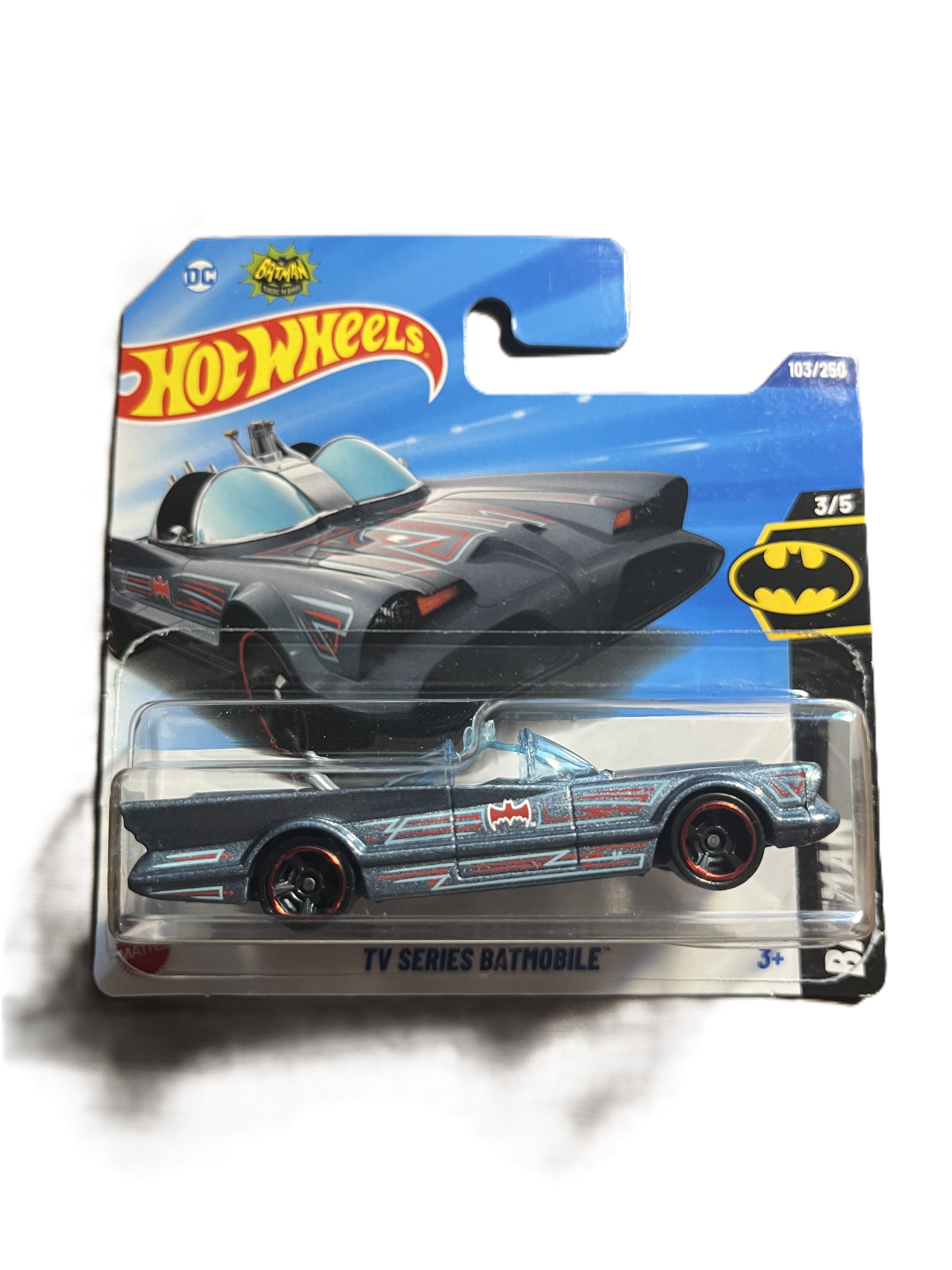 Hot Wheels HYX44 - TV Series Batmobile - short Card - 2025