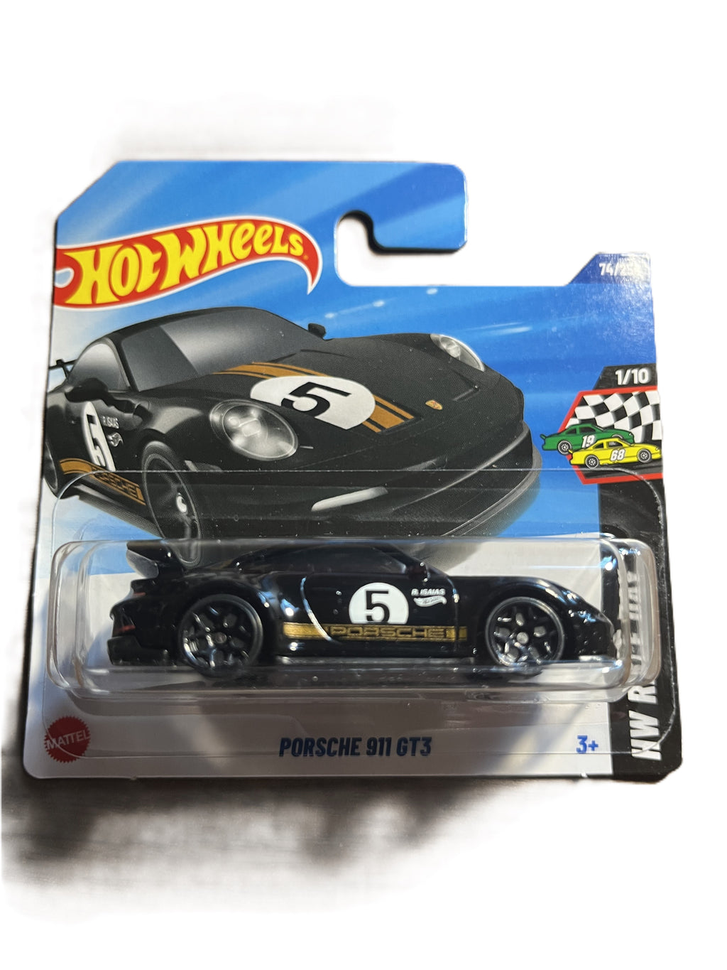 Hot Wheels HYX17 - Porsche 911 GT3 - short Card - 2025