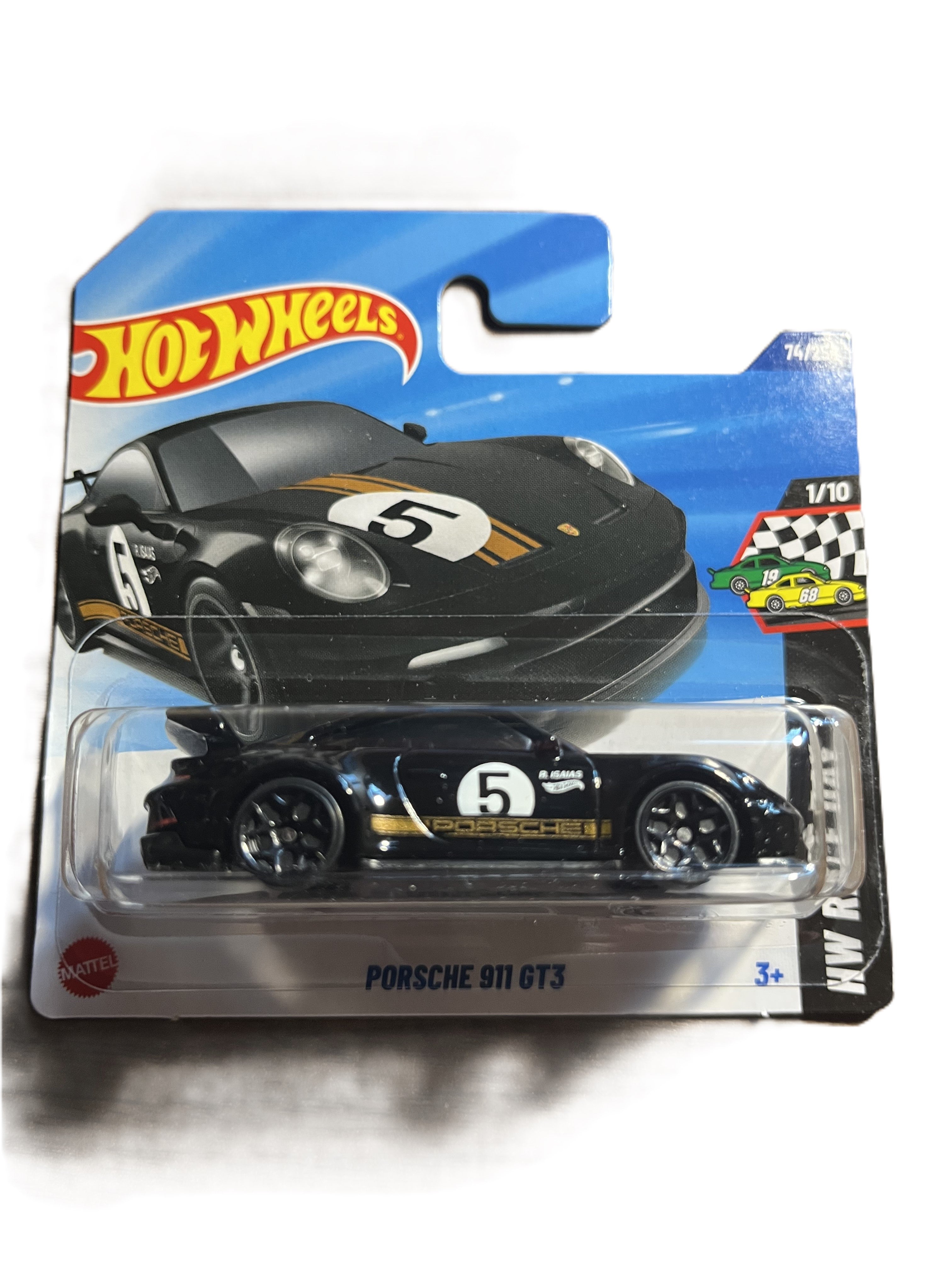 Hot Wheels HYX17 - Porsche 911 GT3 - short Card - 2025