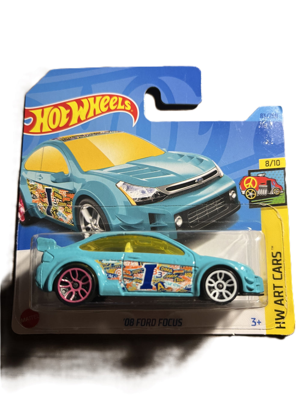 Hot Wheels HKH51 - 08 Ford Focus - short Card - 2023