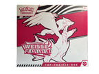 Pokémon Karmesin & Purpur Weisse Flammen Top Trainer Box - Deutsch