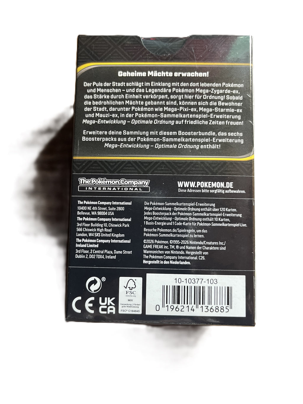 Pokemon - Mega-Entwicklung Optimale Ordnung Booster Bundle - Deutsch