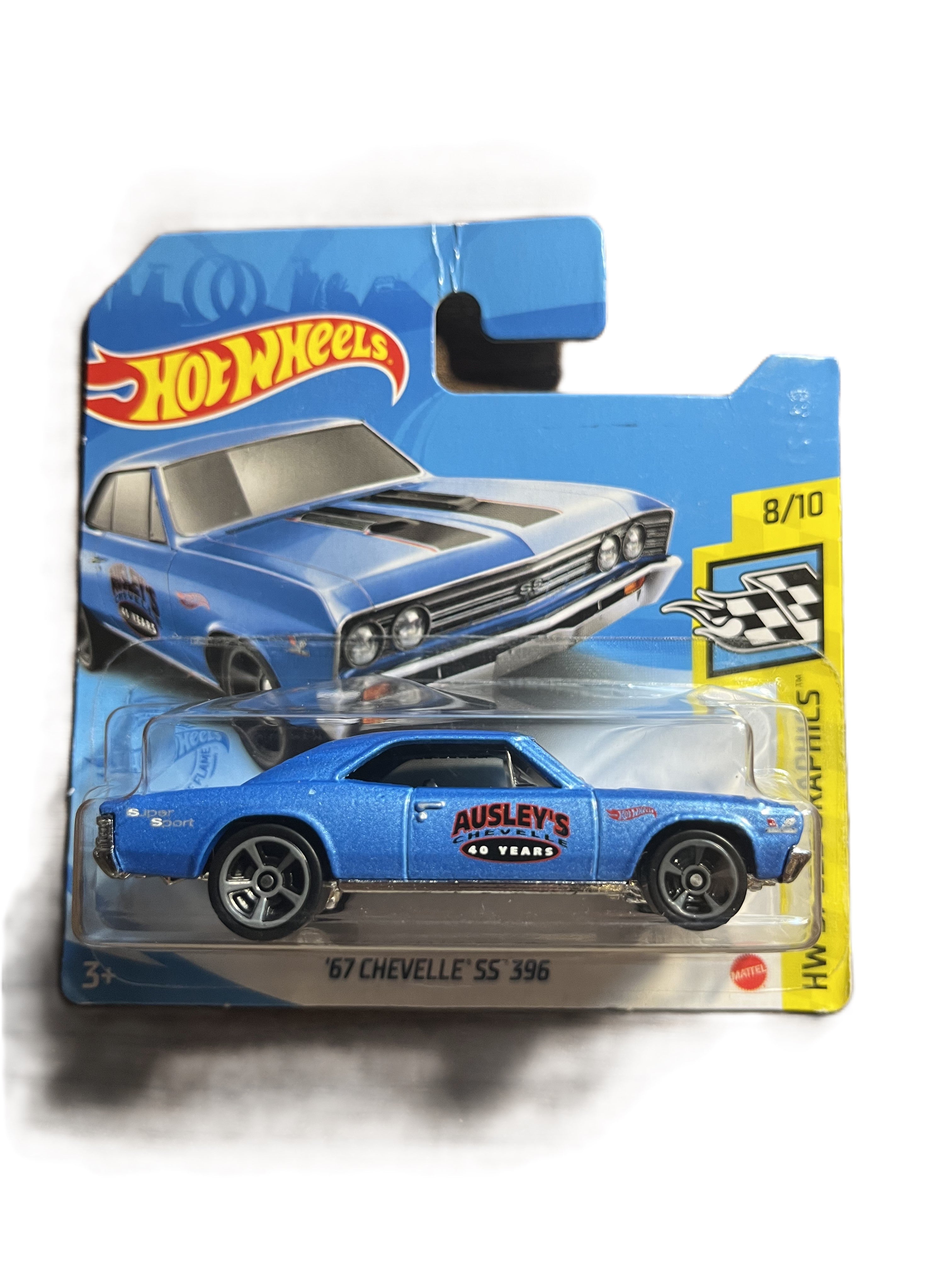 Hot Wheels GRY43 - 67 Chevelle SS 396 - short Card - 2021 - schlechte Karte